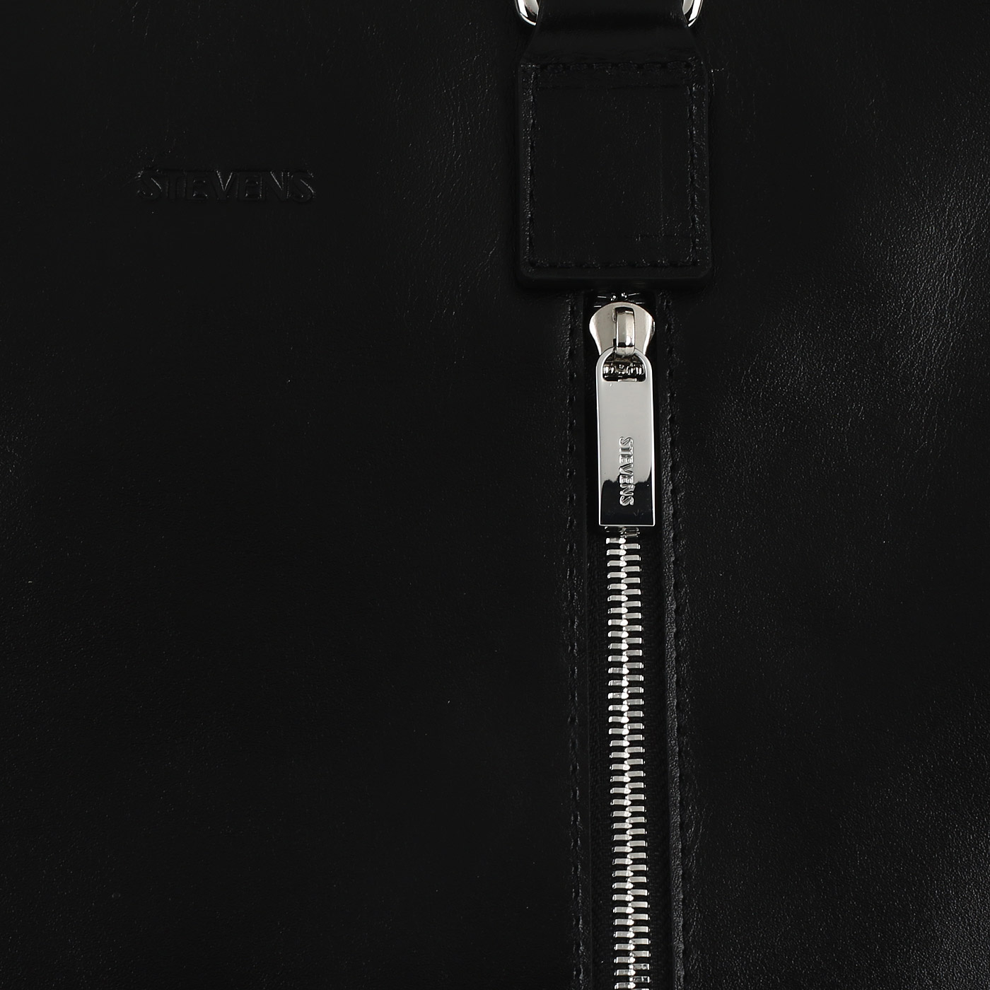 Деловая сумка из гладкой кожи Stevens 