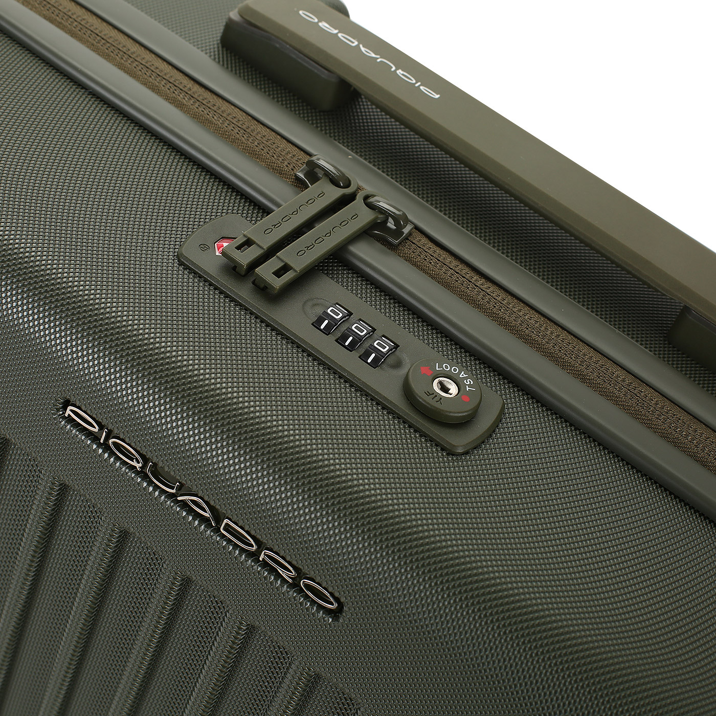 Чемодан для ручной клади из поликарбоната с кодовым замком Piquadro Seeker