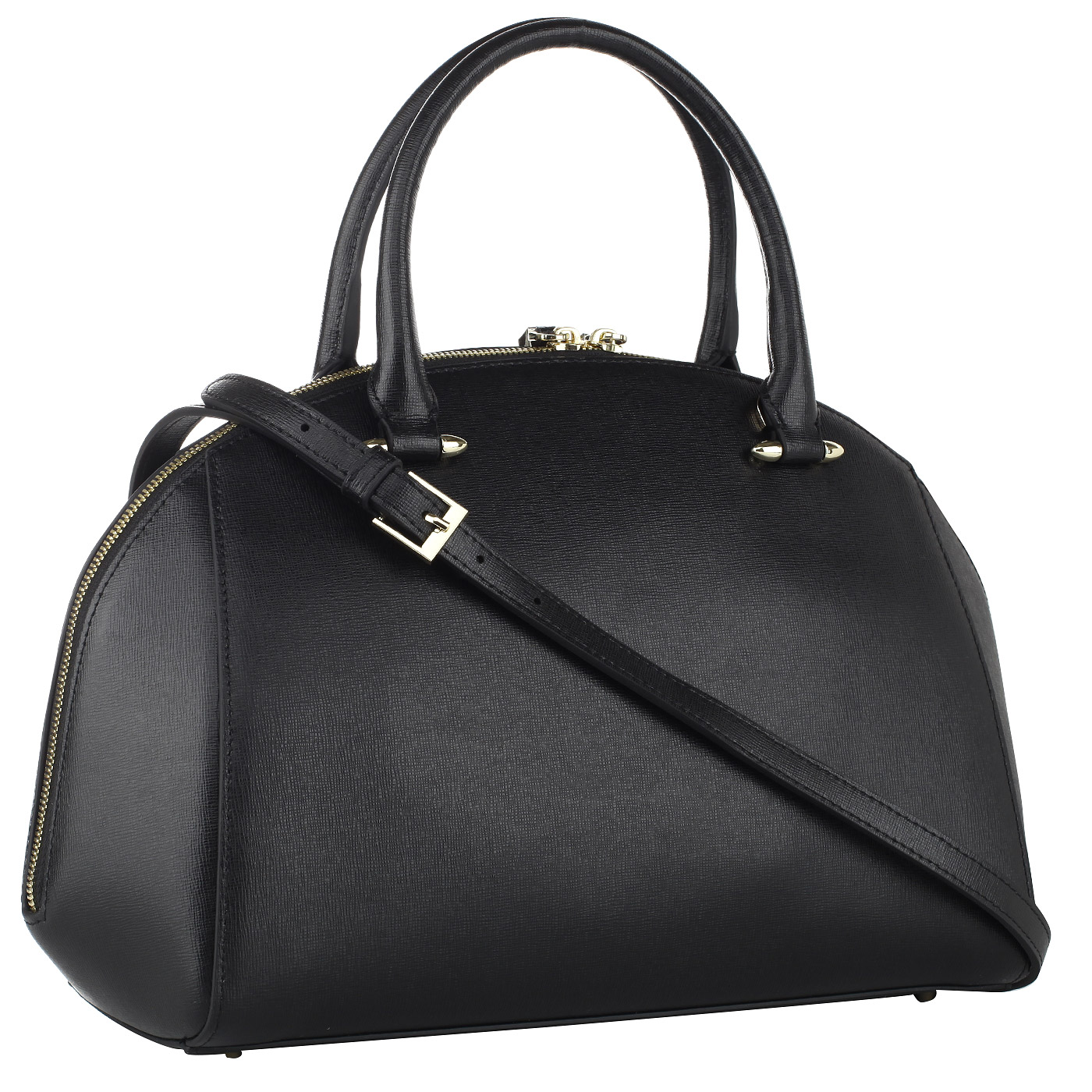 Кожаная сумка на двойной молнии Cromia Ibis