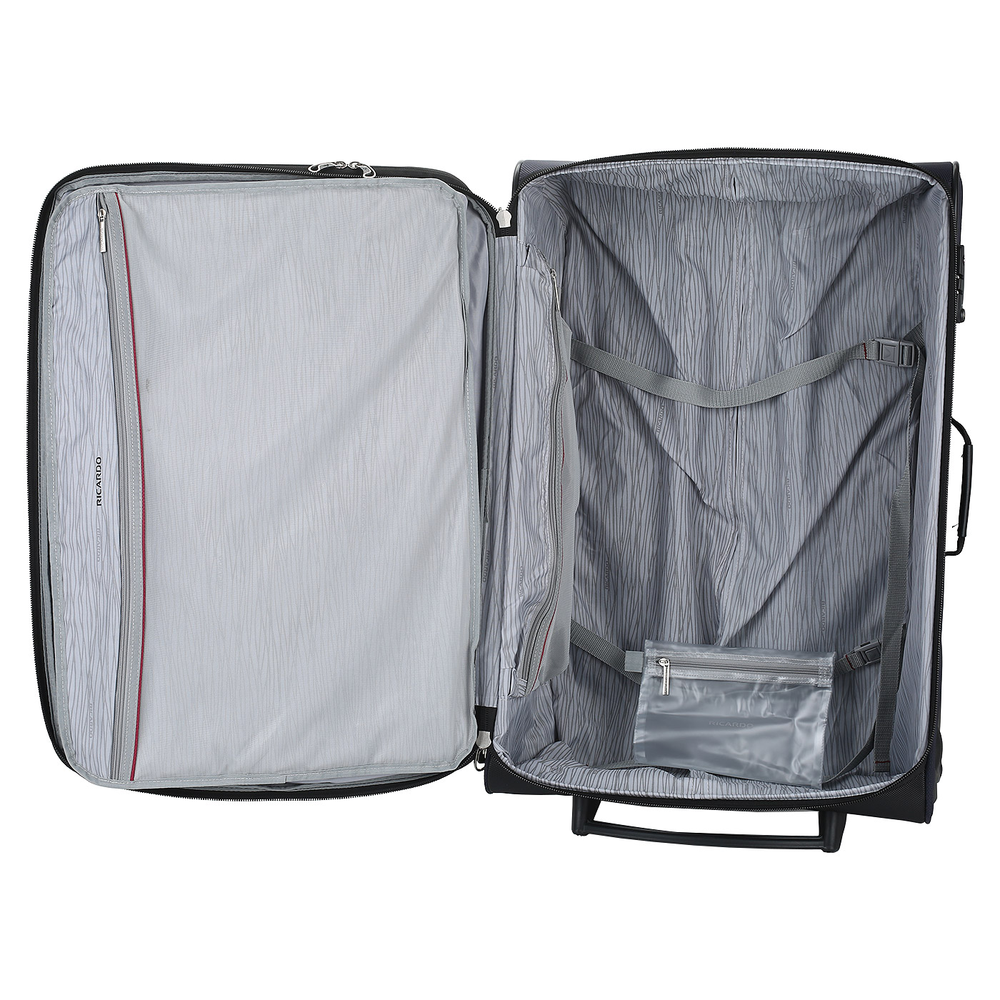 Чемодан большой L тканевый с кодовым замком Ricardo Monterey 2.0