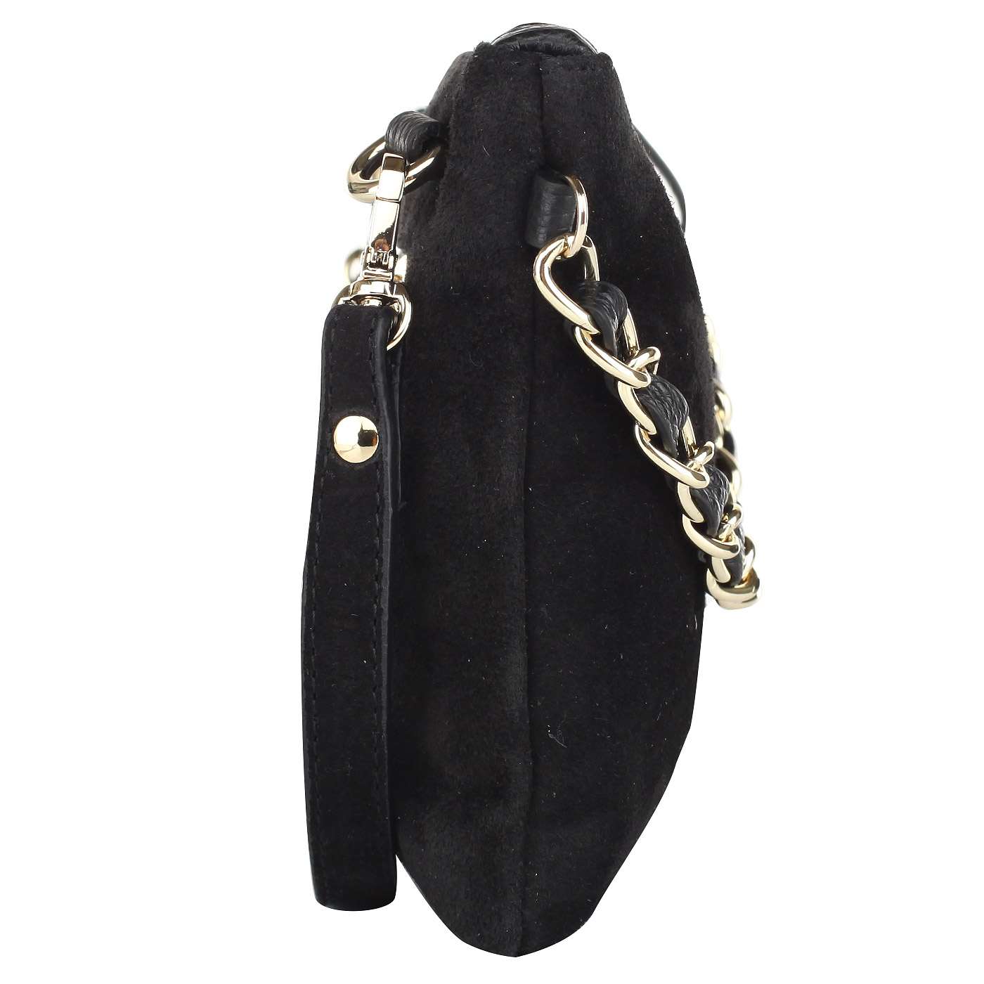 Женская замшевая сумочка с плечевым ремешком Aurelli 