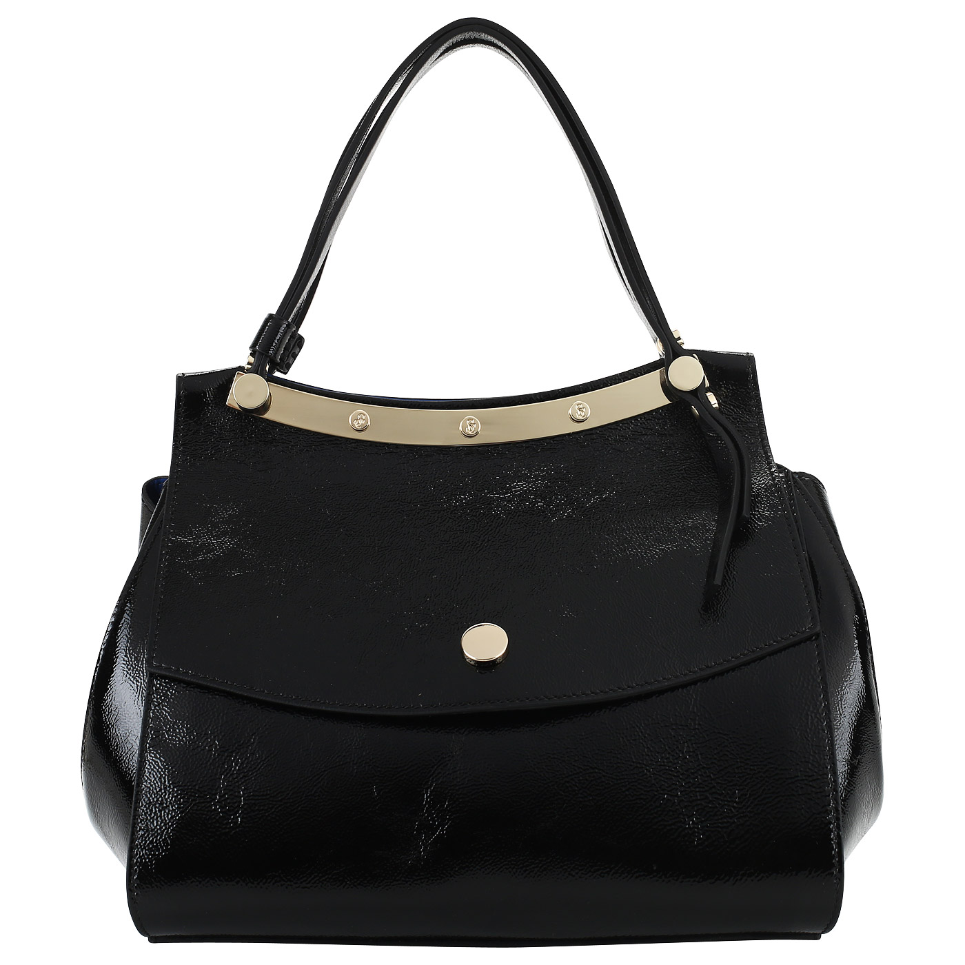 Carlo Salvatelli Кожаная сумка на кнопке