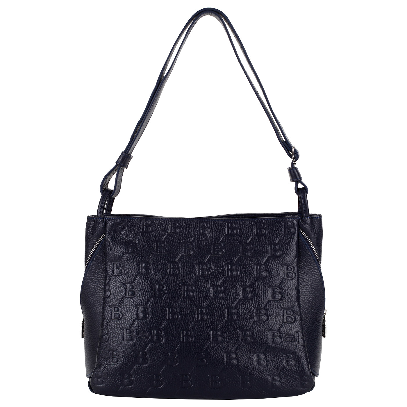 Sara Burglar Синяя кожаная сумка