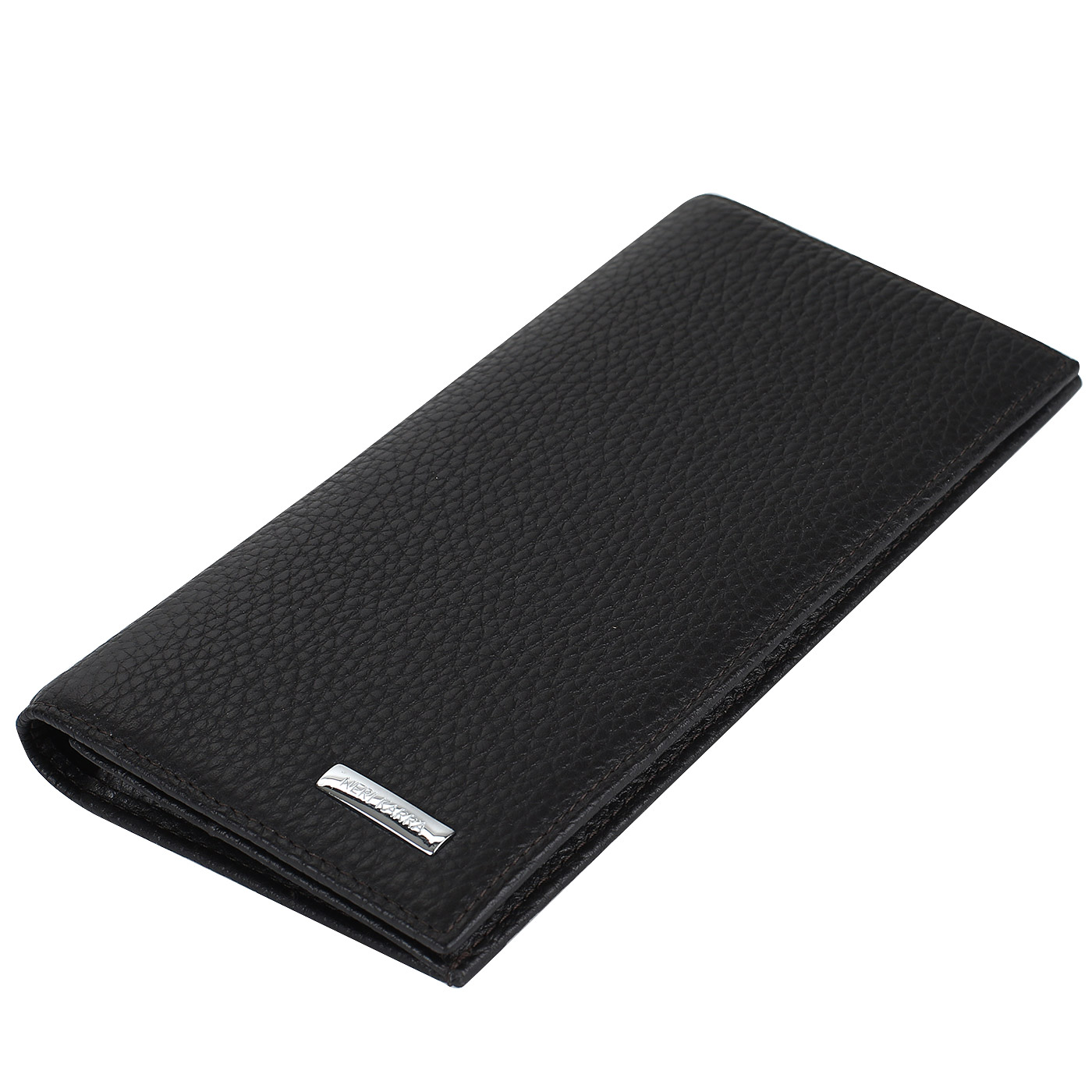 Вертикальное портмоне из кожи Neri Karra 