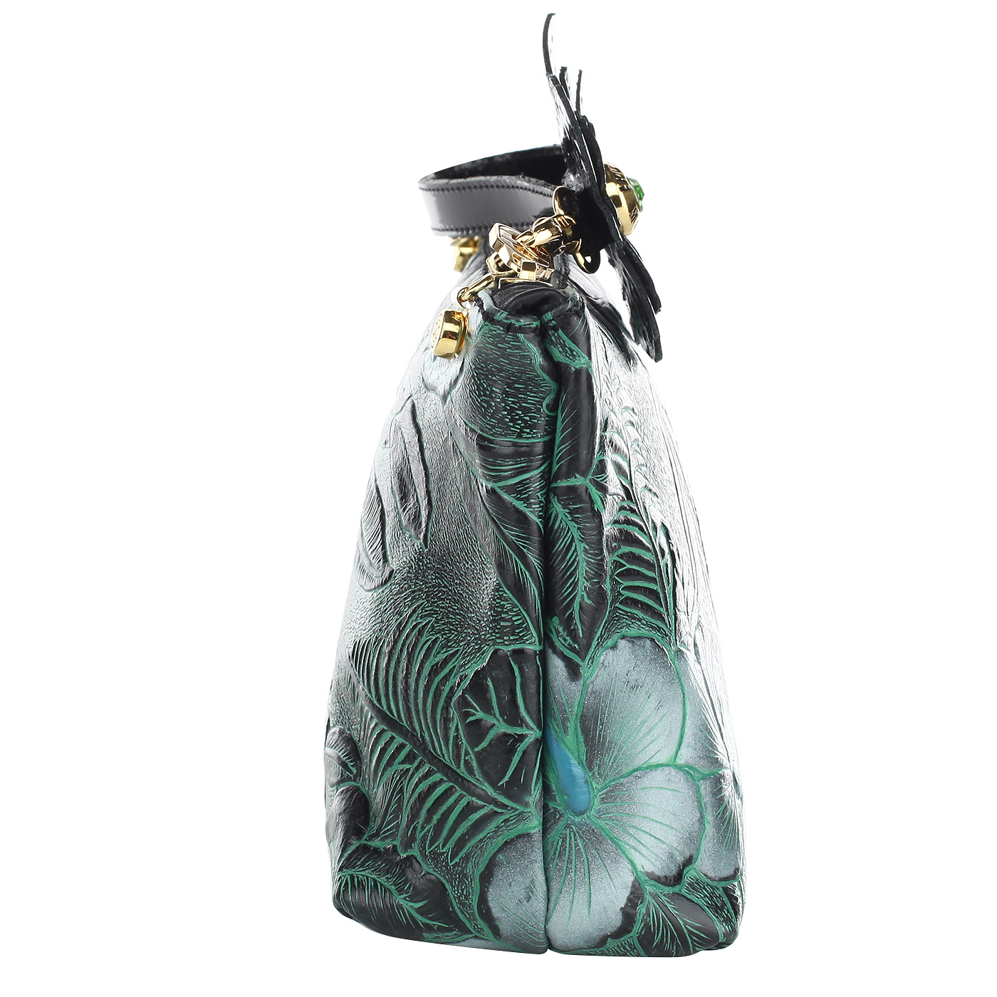 Женская кожаная сумочка с плечевым ремешком Marino Orlandi 