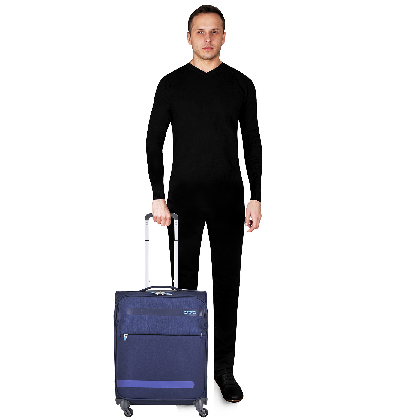 Чемодан для ручной клади тканевый American Tourister Herolite Lifestyle