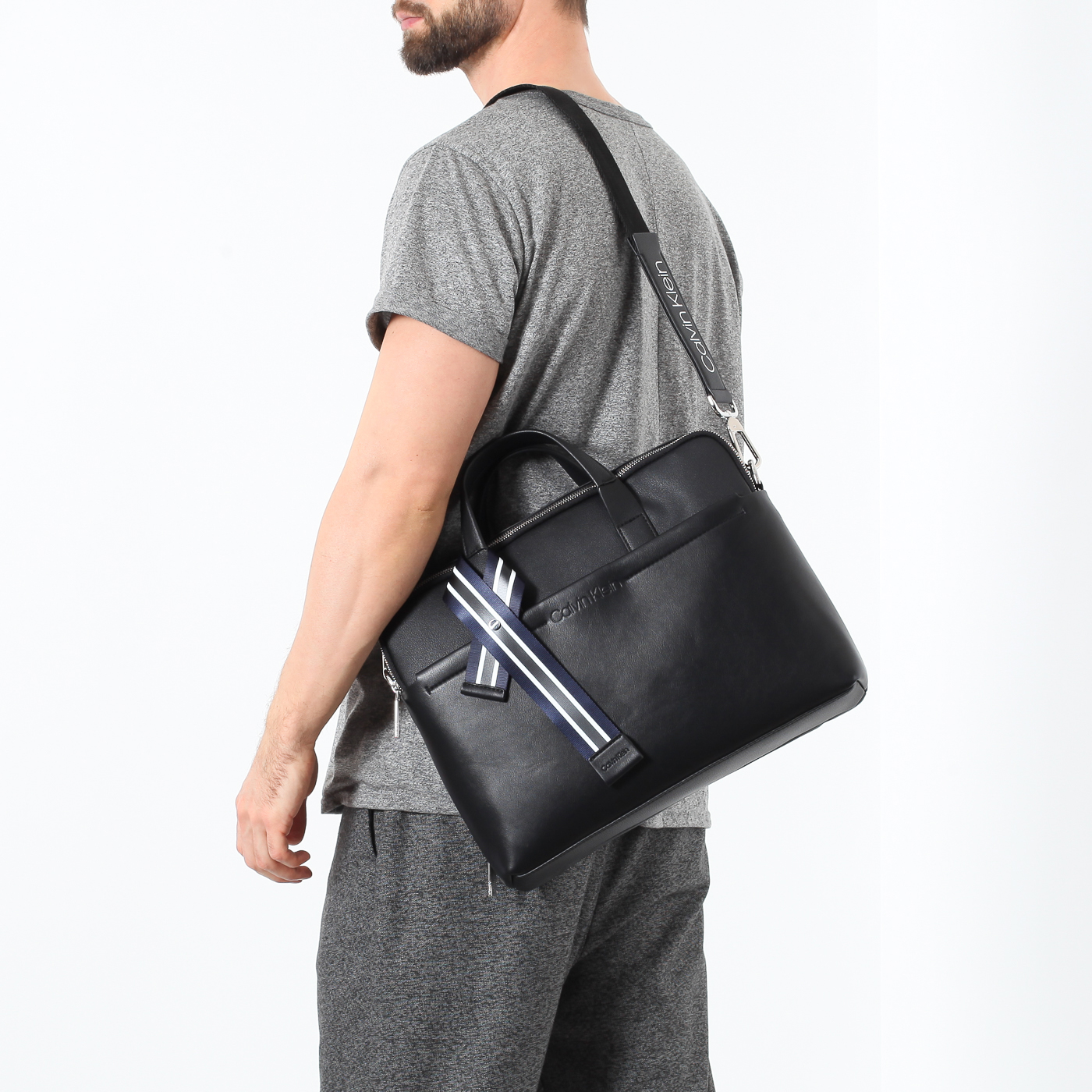 Деловая сумка с двумя отделами Calvin Klein Jeans Flex