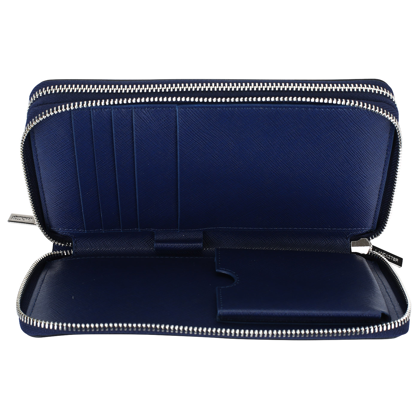 Мужская сумка-визитка из сафьяна Lancaster Mathias