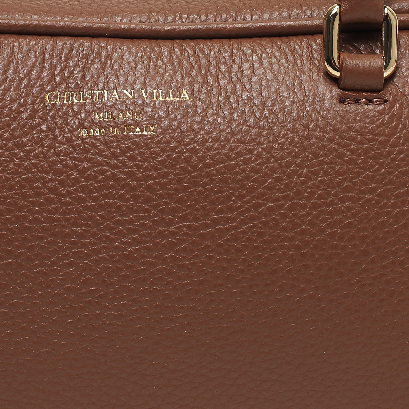 Кожаная сумка Christian Villa Peggy