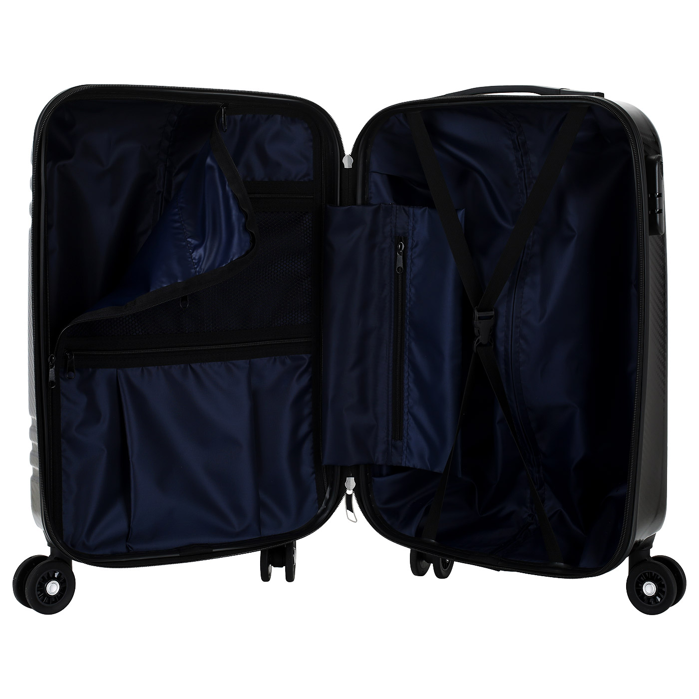 Чемодан маленький S из ABS-пластика с кодовым замком Sun Voyage Elit