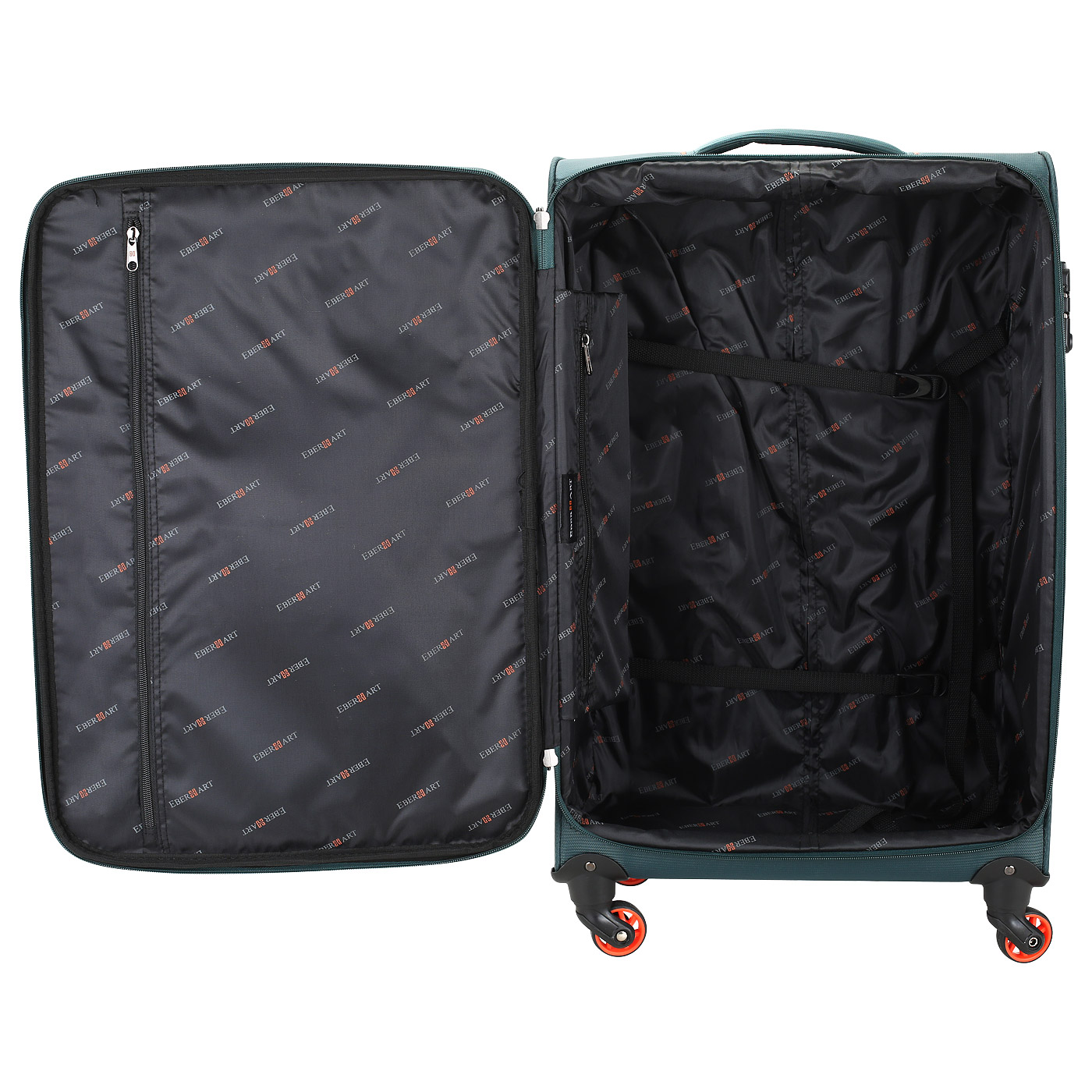 Чемодан средний M тканевый Eberhart Laguna