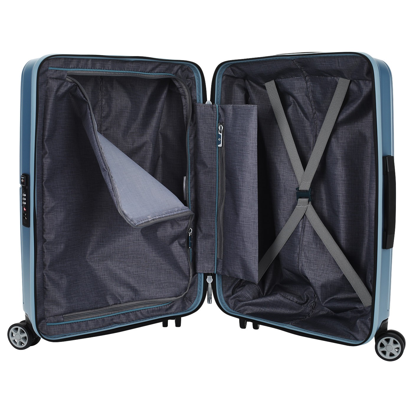 Чемодан для ручной клади из поликарбоната с кодовым замком Samsonite Orfeo