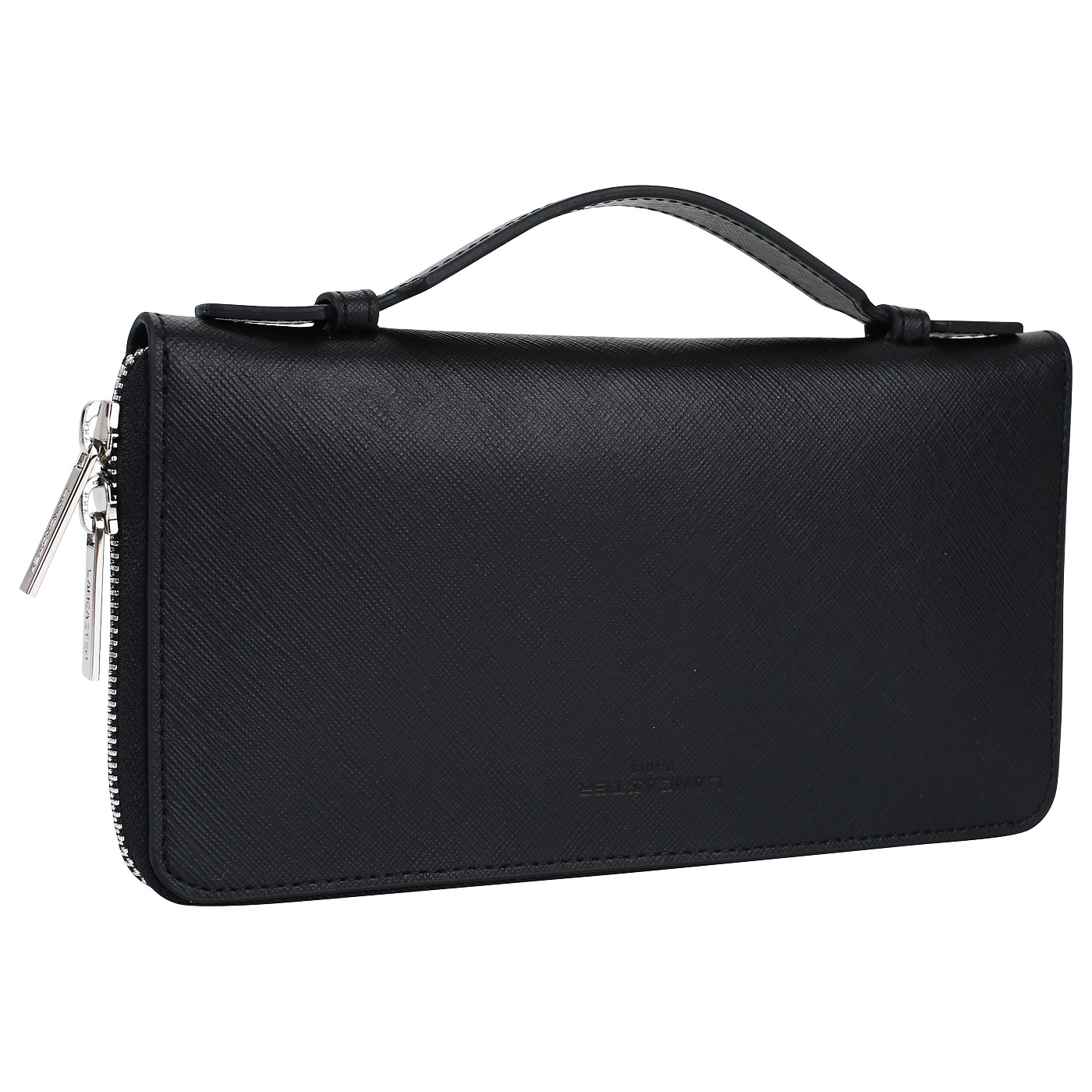 Мужская сумка-визитка на двойной молнии Lancaster Mathias