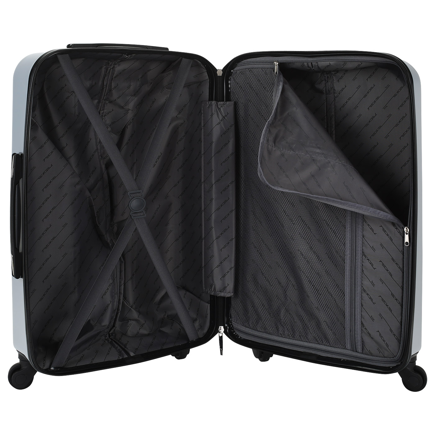 Чемодан средний M из ABS-пластика с кодовым замком Teckel Horizont