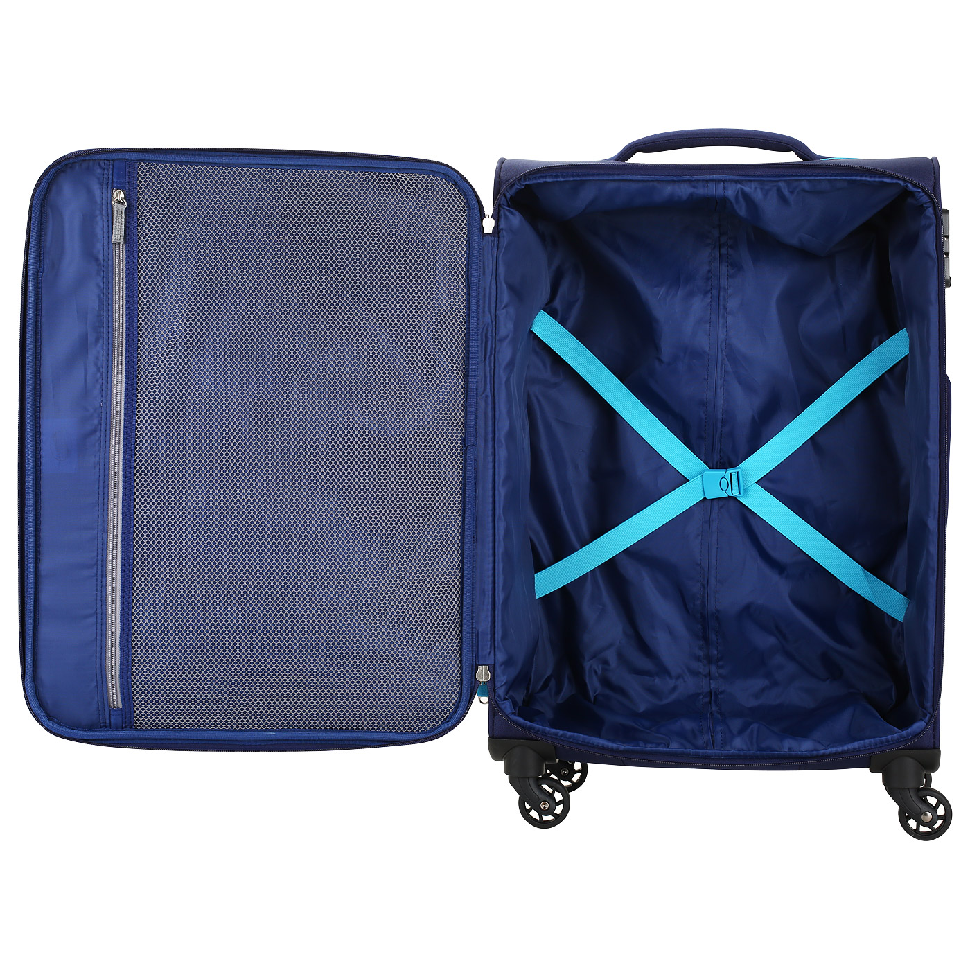 Чемодан средний M тканевый с кодовым замком American Tourister Holiday Heat