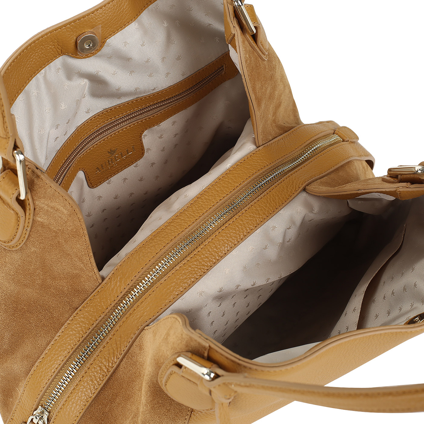 Мягкая кожаная сумка Aurelli 