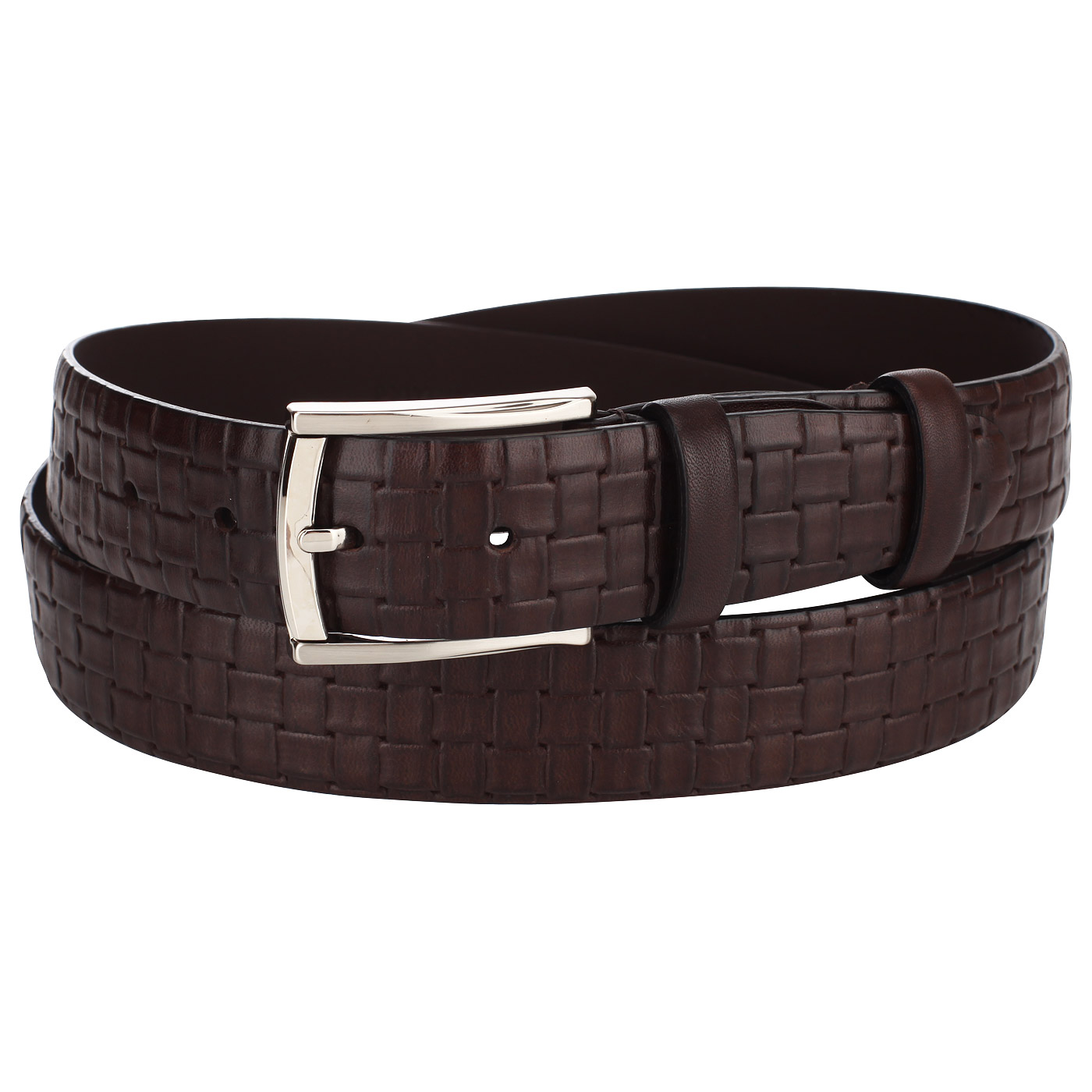 Mayrhoff Коричневый кожаный ремень