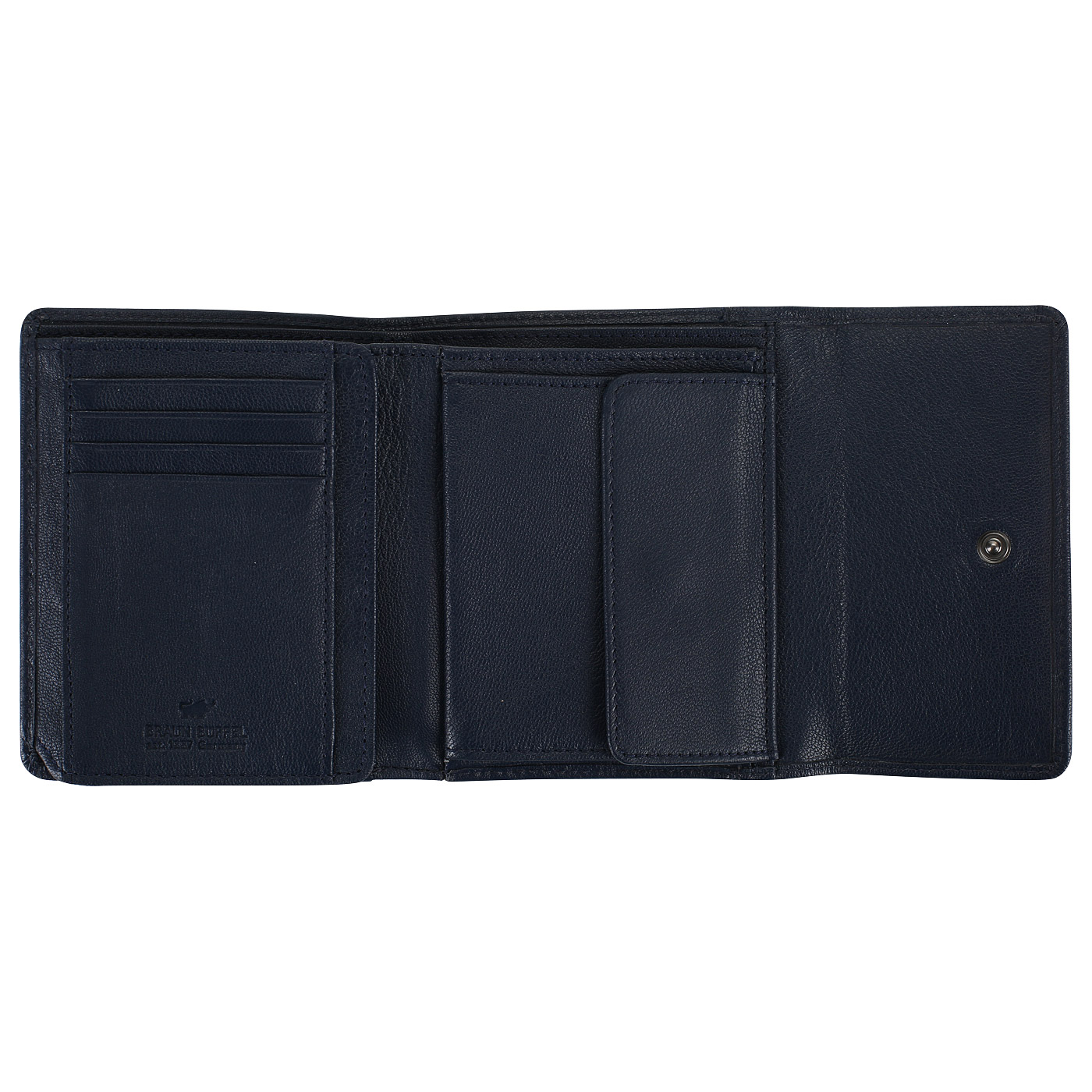 Синий кожаный кошелек Braun Buffel Soave