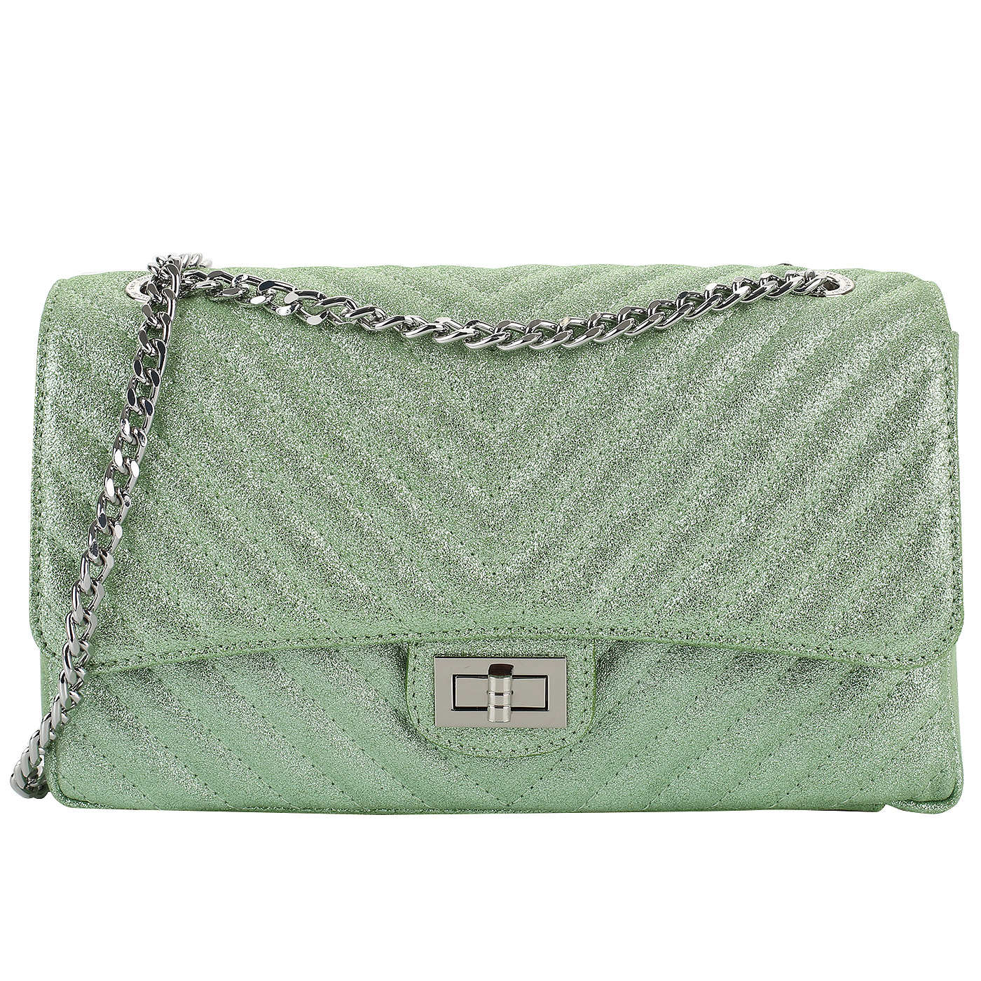 Sara Burglar Металлизированная сумка через плечо