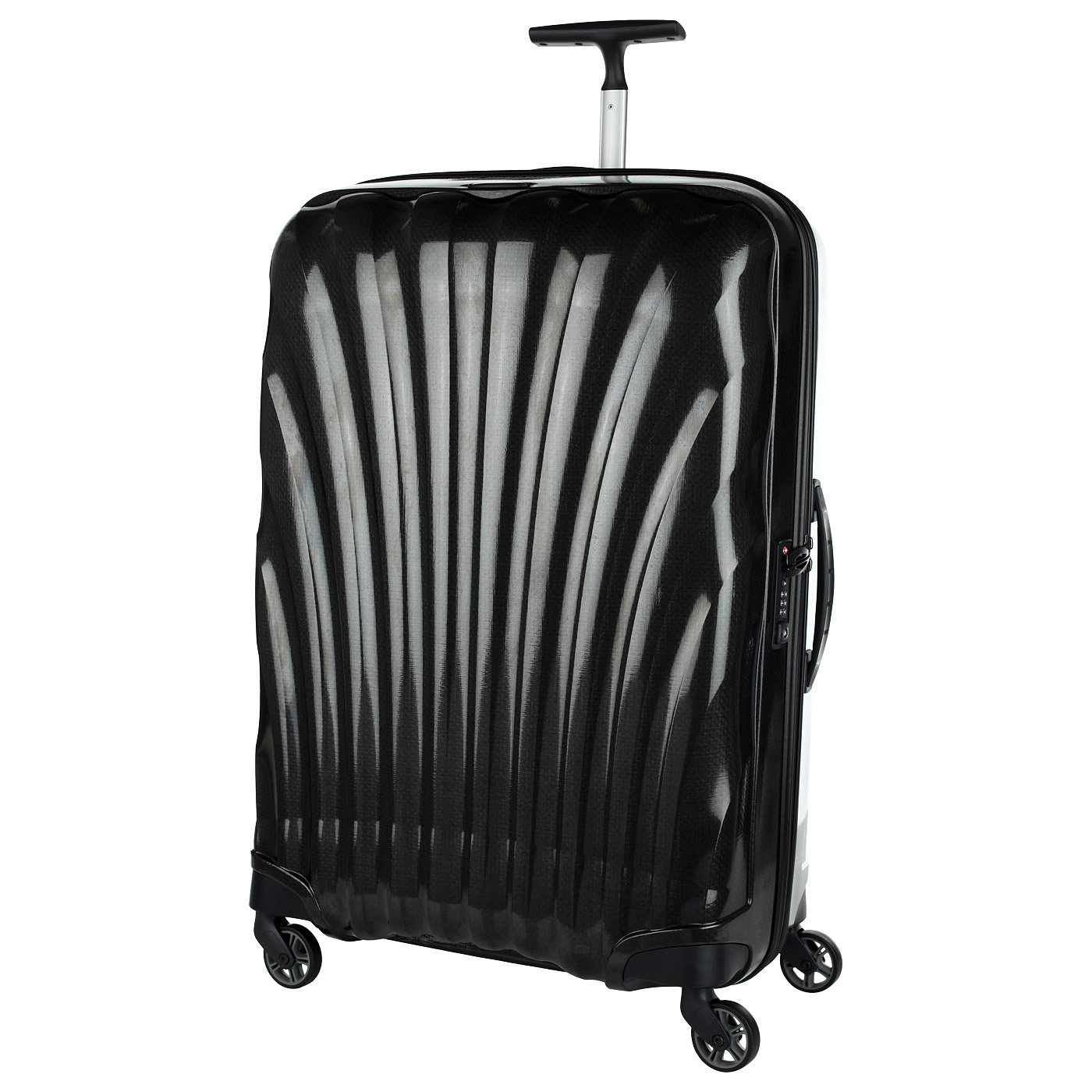 Samsonite Чемодан большой L из материала Curv с кодовым замком