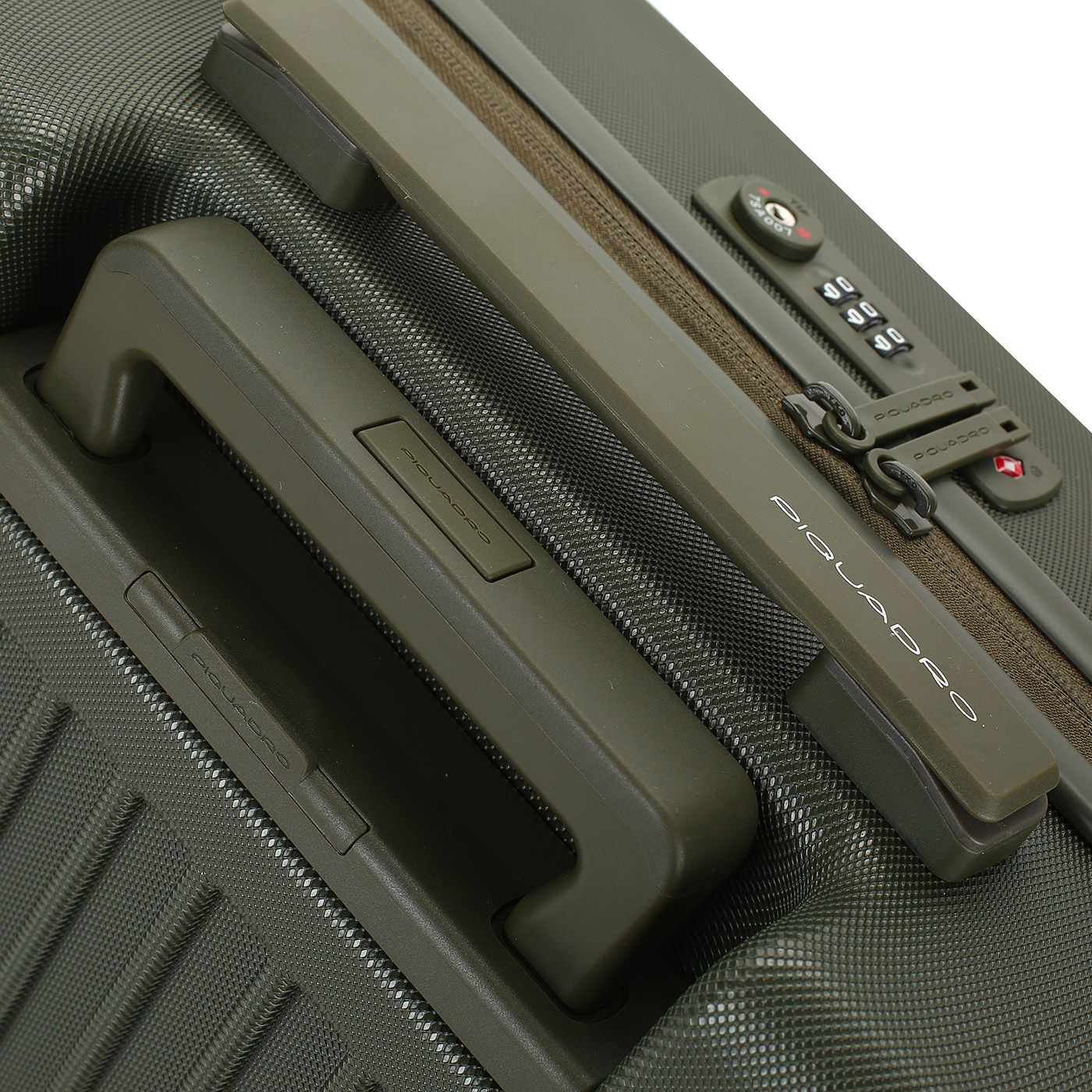 Чемодан для ручной клади из поликарбоната с кодовым замком Piquadro Seeker