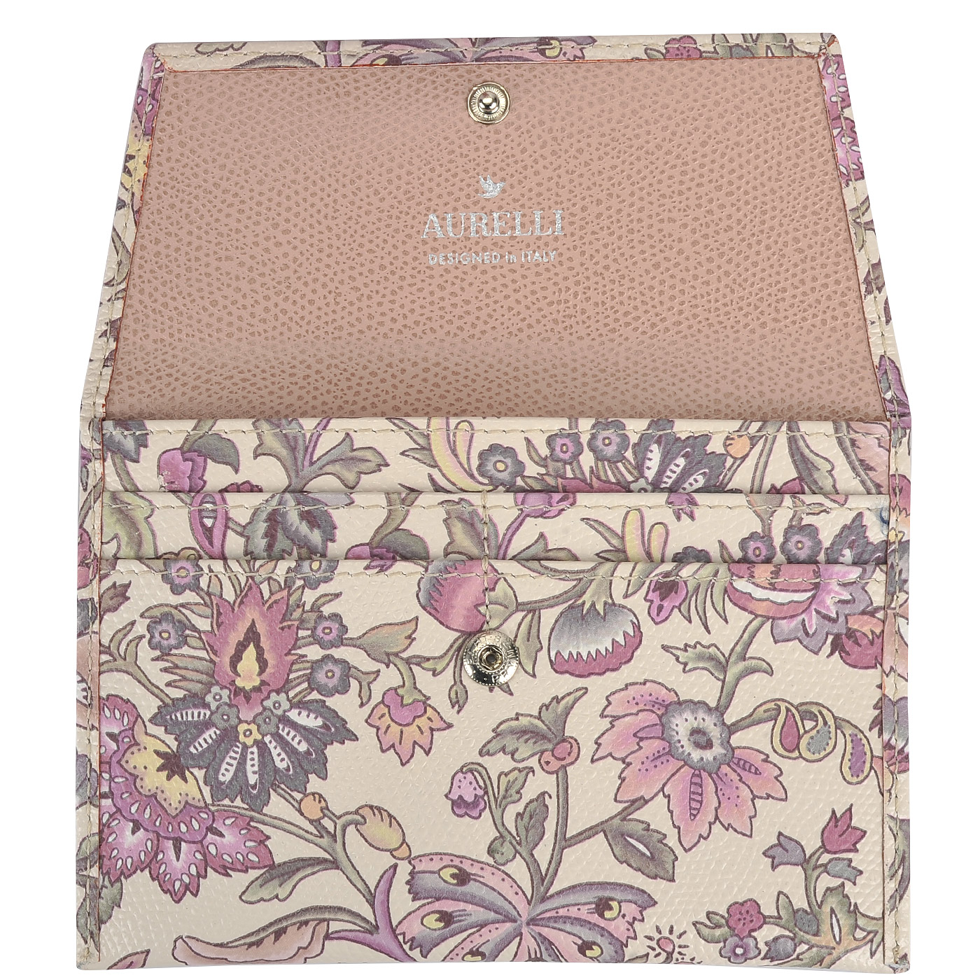 Кожаная обложка-конверт для паспорта и автодокументов Aurelli Alma fiore