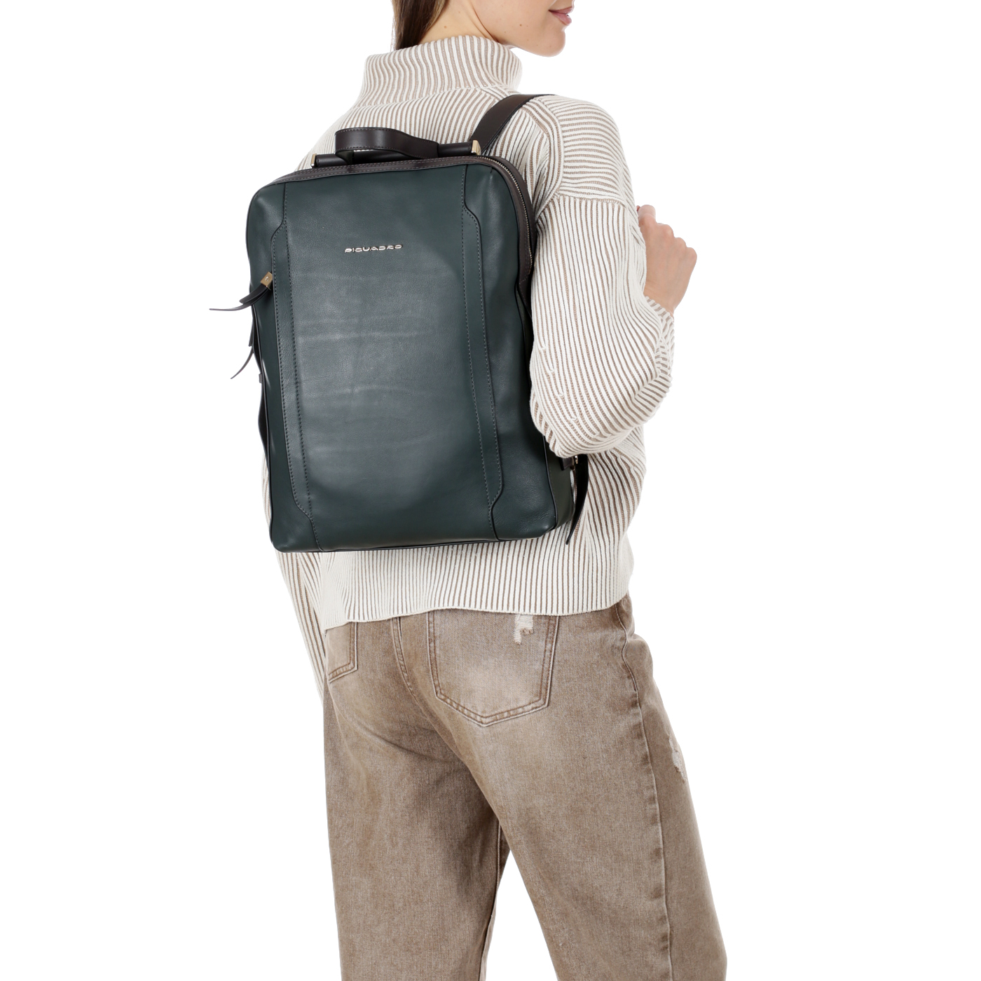 Кожаный рюкзак Piquadro Circle