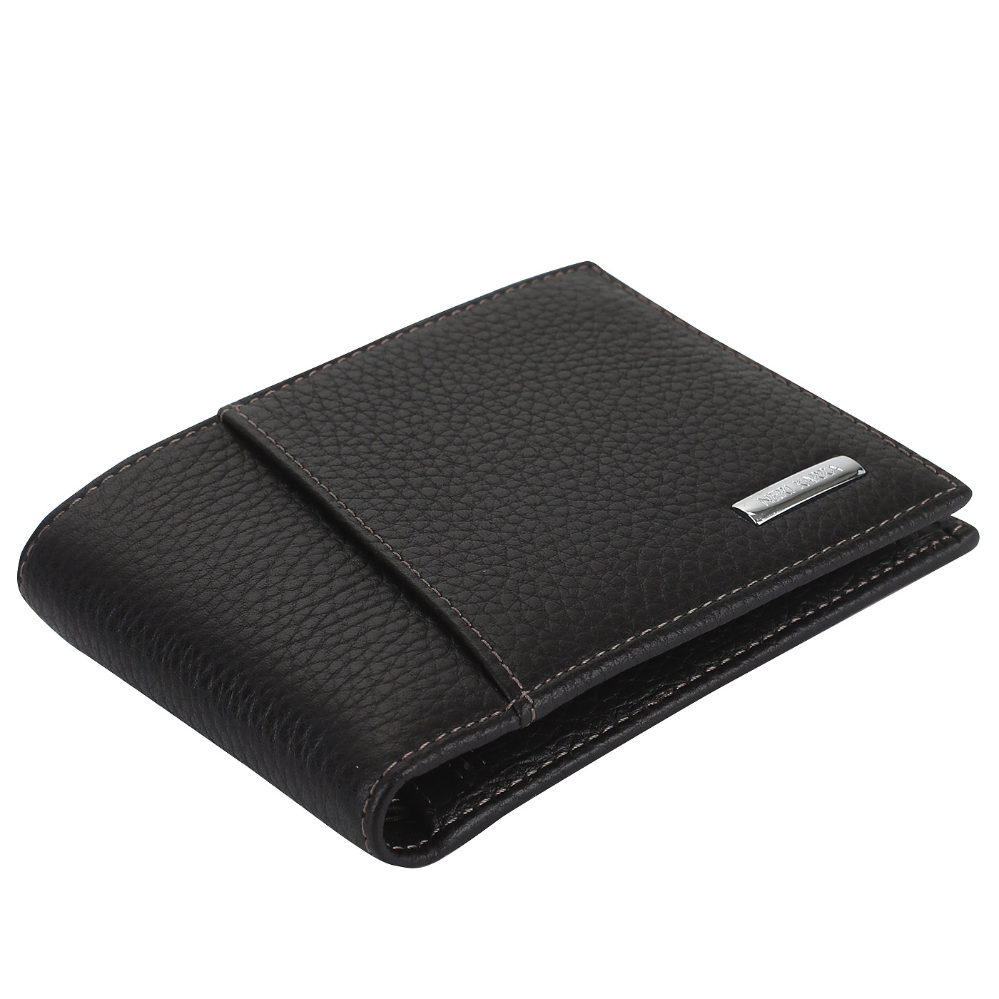 Кожаное складное портмоне Neri Karra 