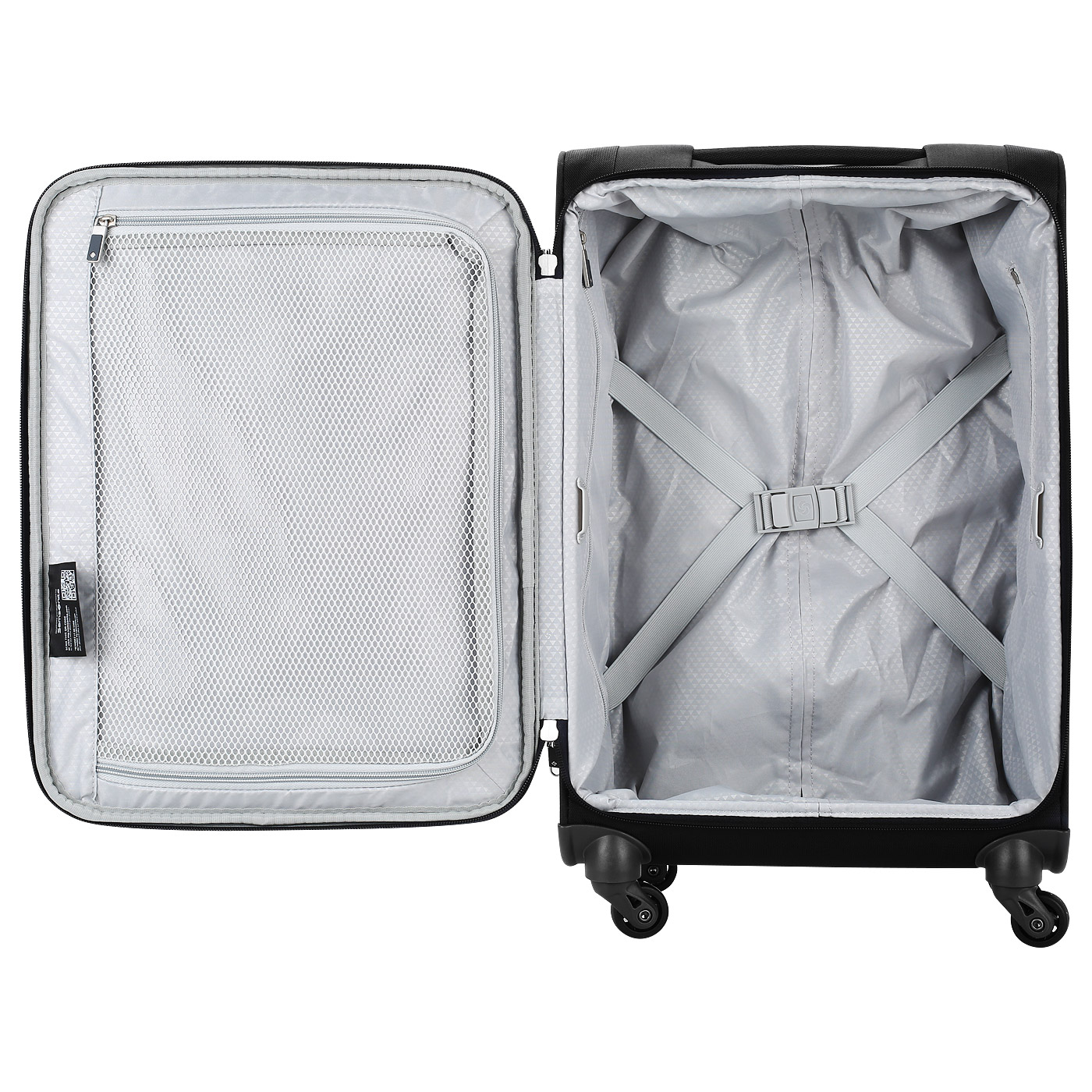 Чемодан для ручной клади тканевый с кодовым замком Samsonite Citybeat