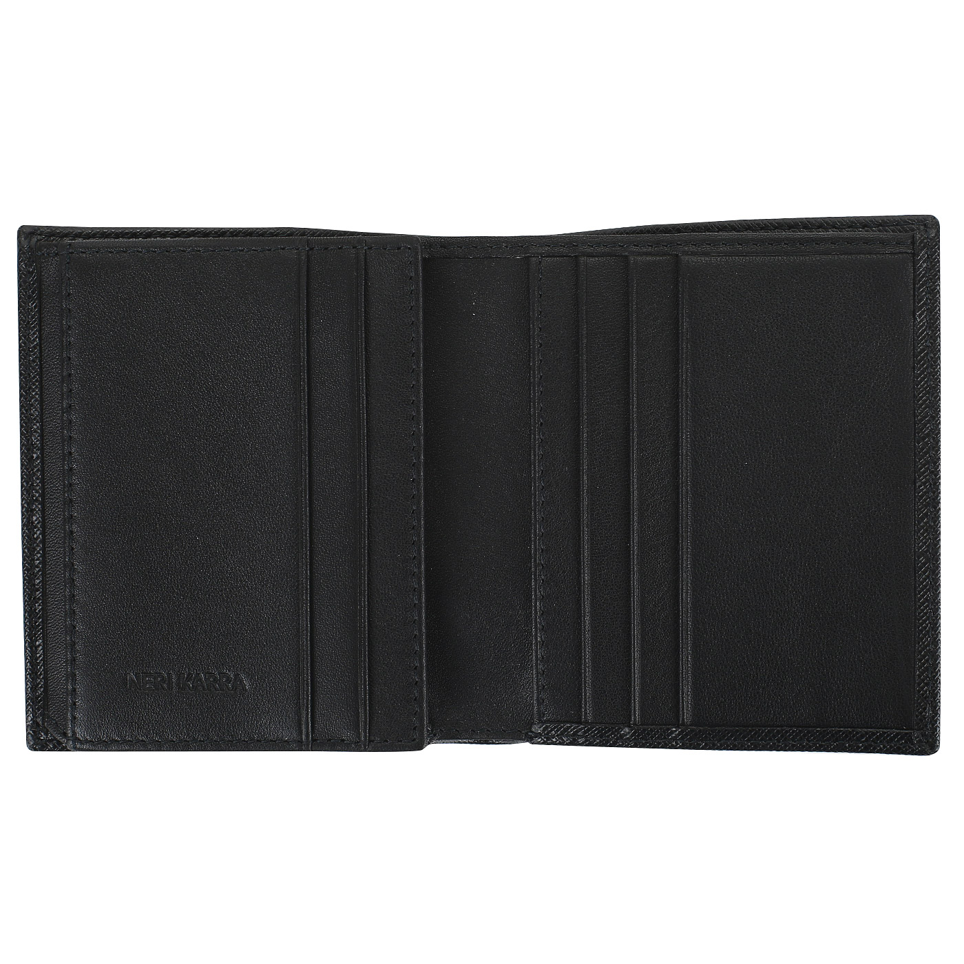 Складное портмоне из сафьяна Neri Karra 