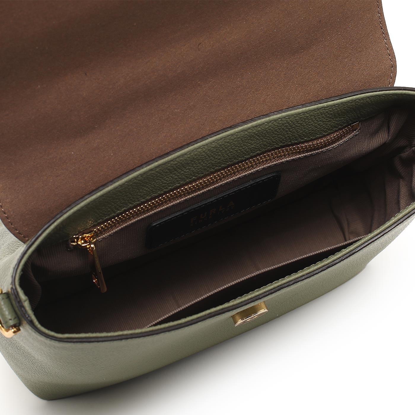 Кожаная сумка Furla Moonlight