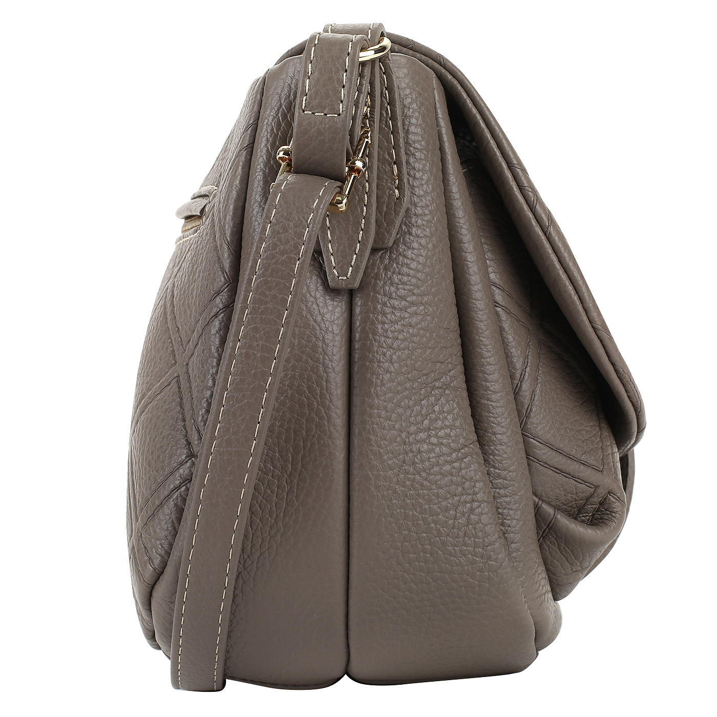 Стеганая сумочка-седло Bruno Rossi 