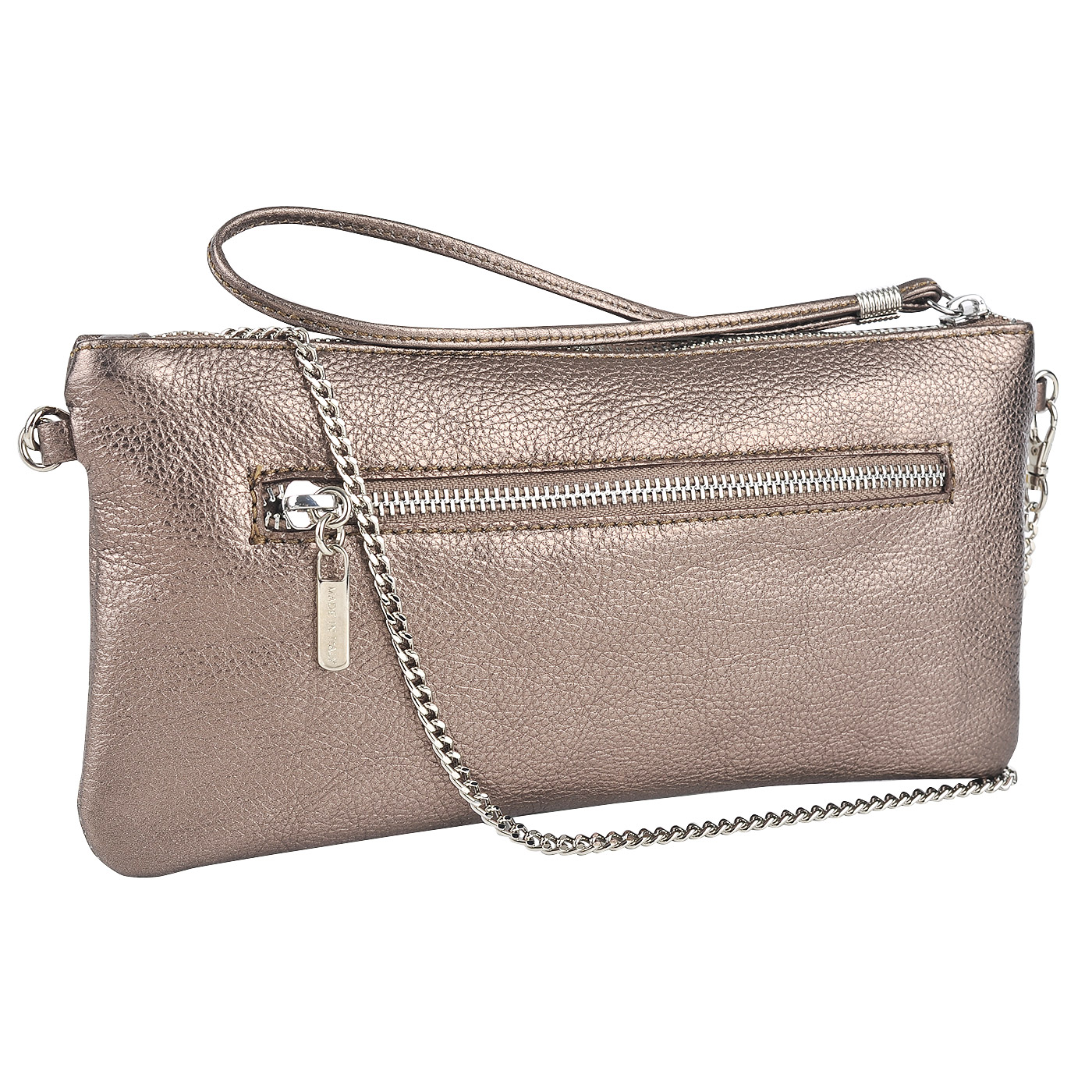 Женская кожаная сумка через плечо Marina Creazioni 