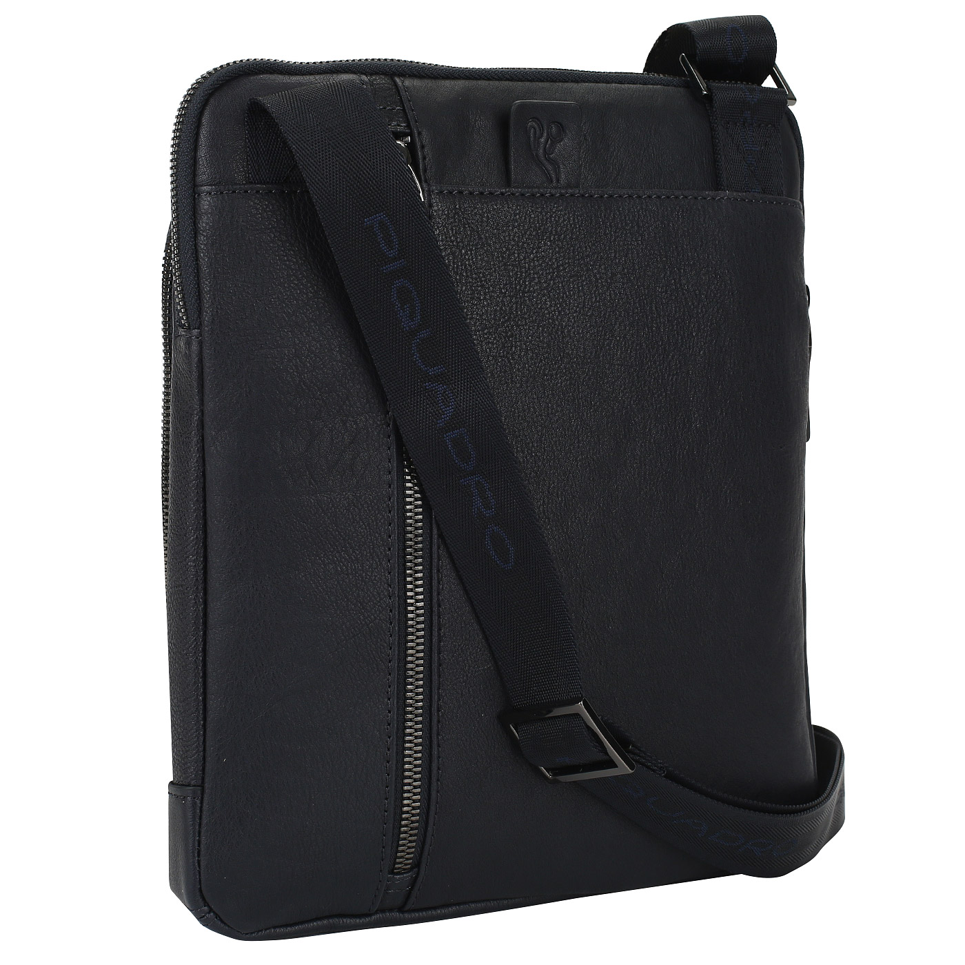 Сумка-планшет из кожи Piquadro Black square