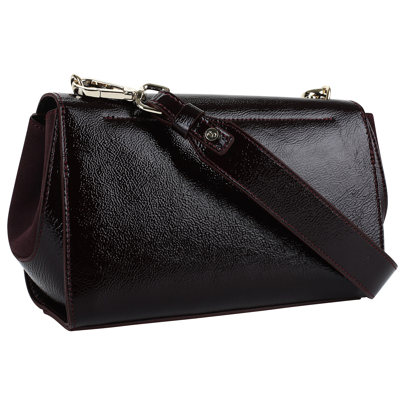 Кожаная сумка с напылением Carlo Salvatelli Naplak