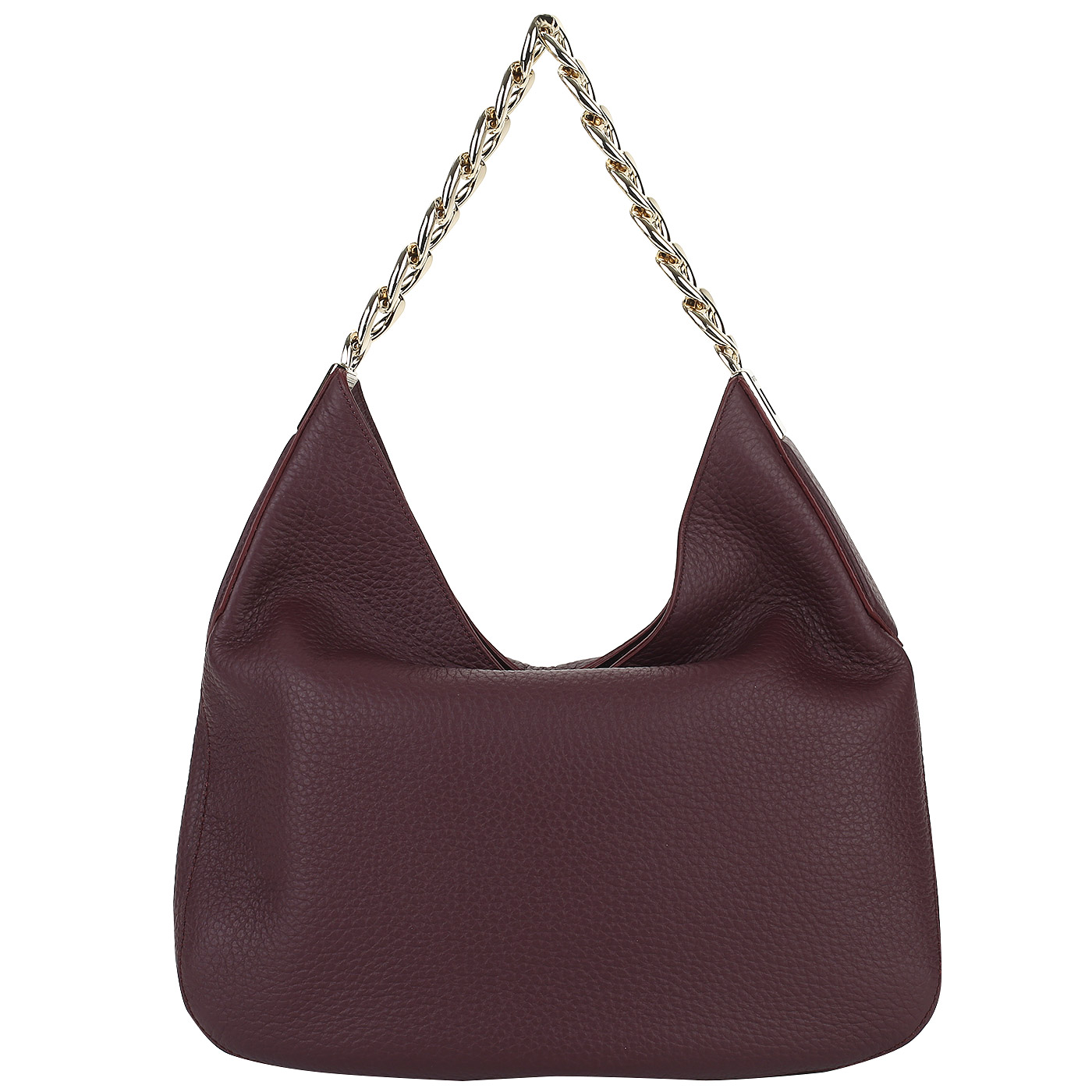 Gironacci Кожаная сумка с декоративной ручкой