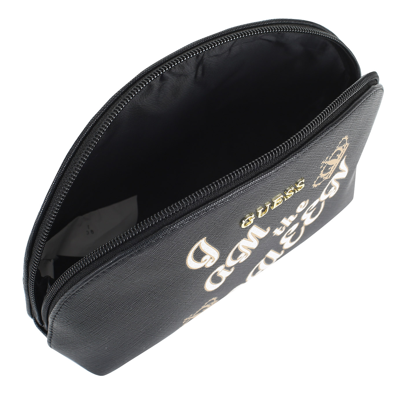 Тисненая косметичка на молнии Guess Be Queen