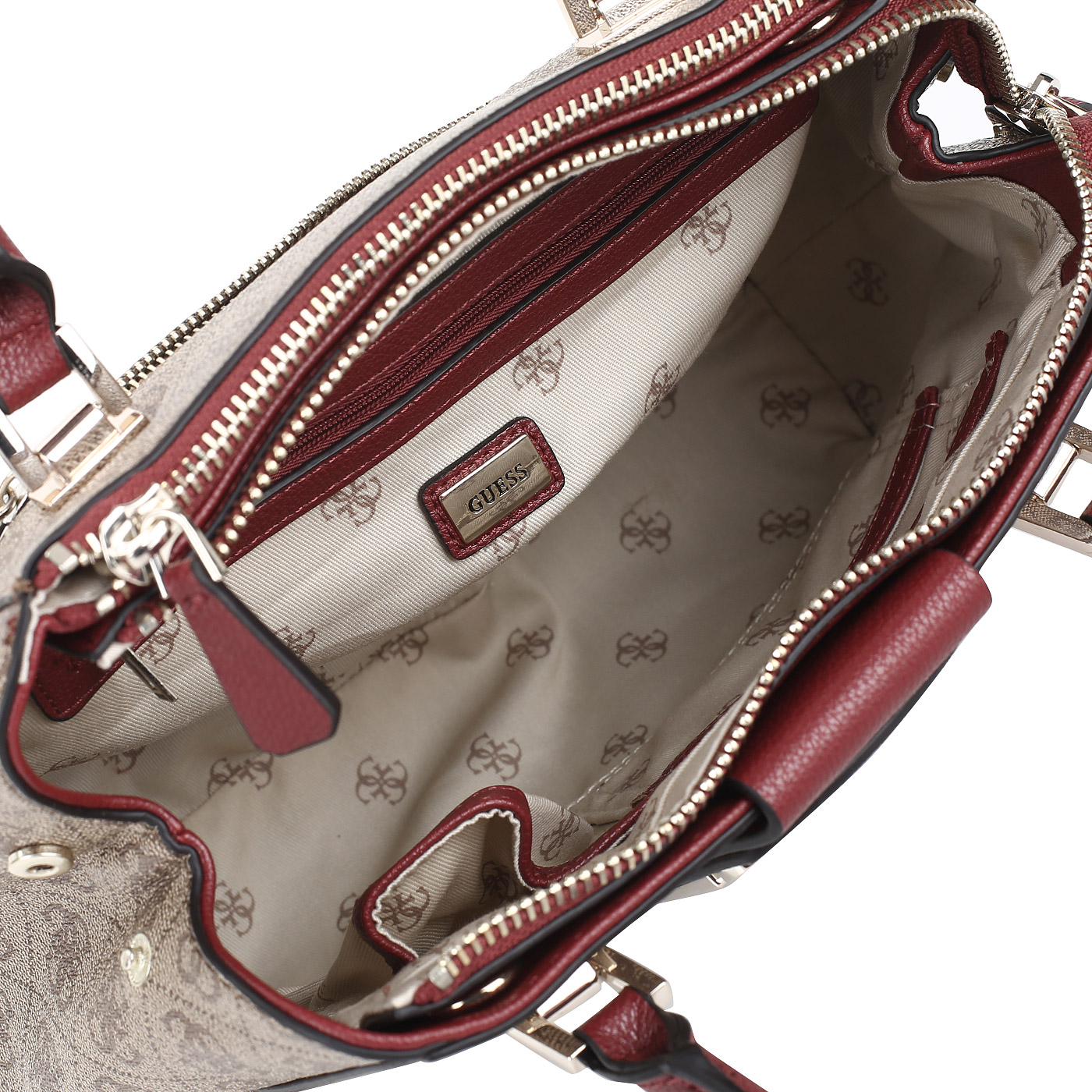 Сумка на молнии Guess Logo Luxe