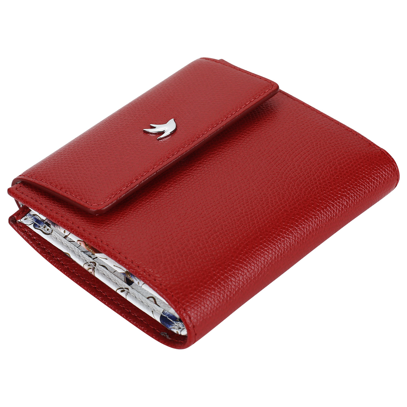 Красный маленький кошелек Aurelli Alma fantasia