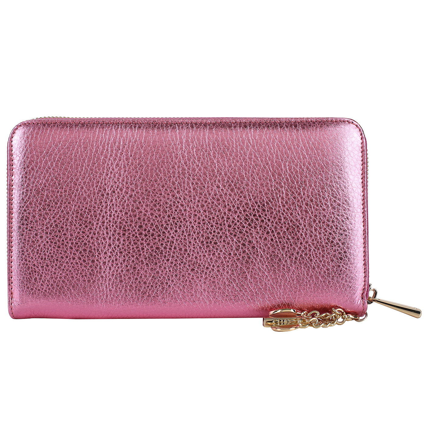 Портмоне из металлизированной кожи Chatte Amelie shine