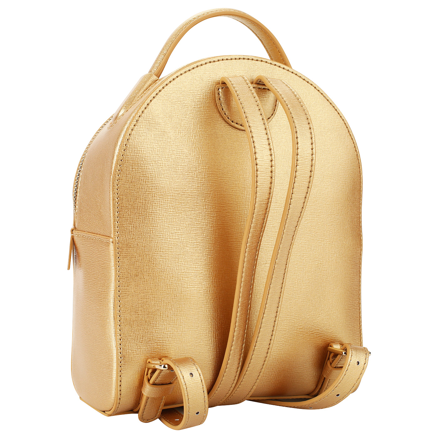 Золотистый рюкзачок Coccinelle Clementine