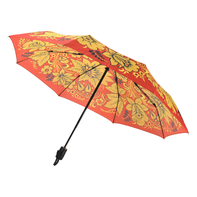 	Складной зонт с принтом Raindrops 