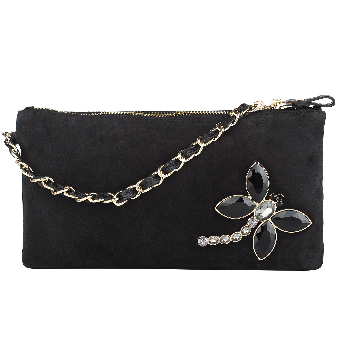 Aurelli Женская замшевая сумочка с плечевым ремешком