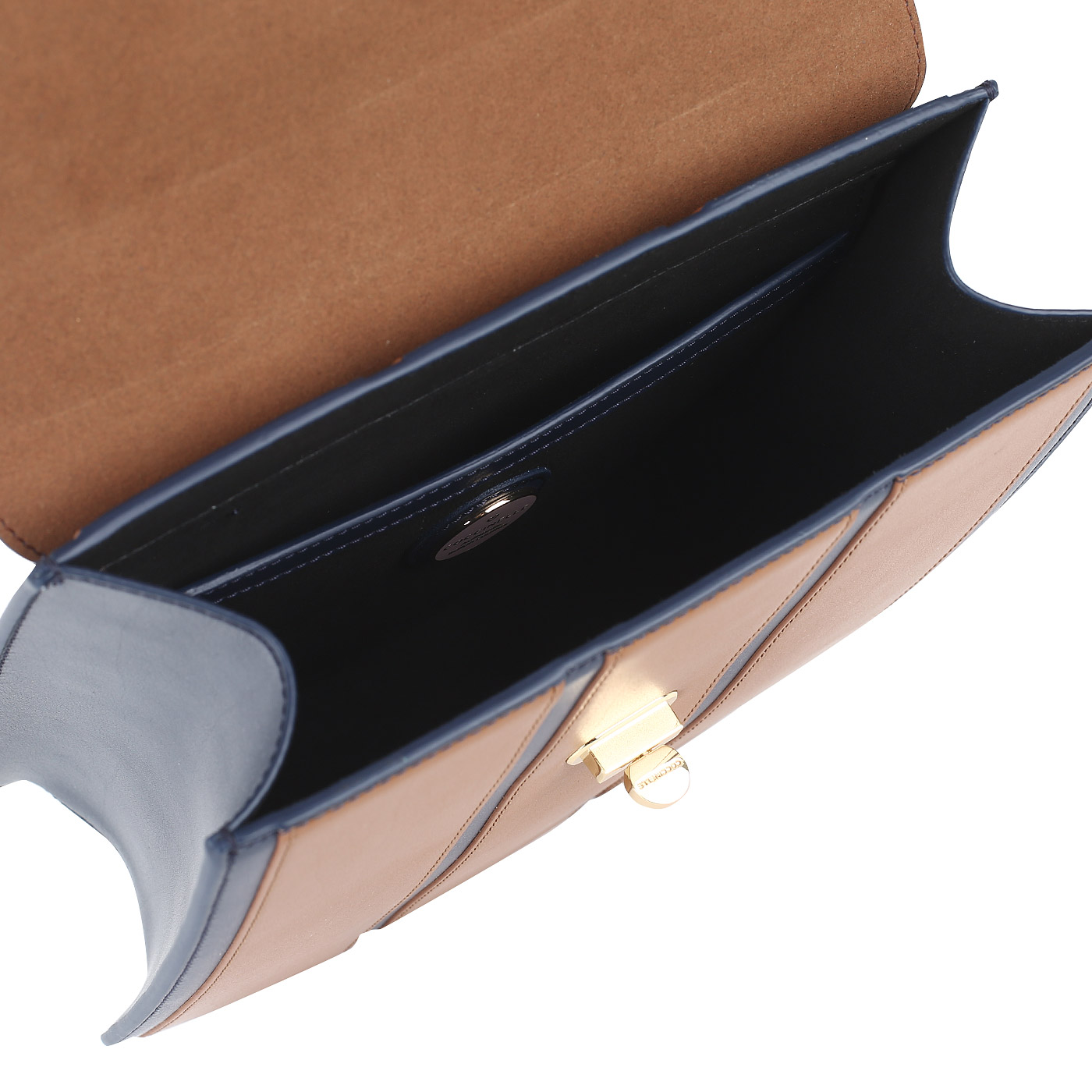 Сумочка на замочке Coccinelle Greez Stripes Patch