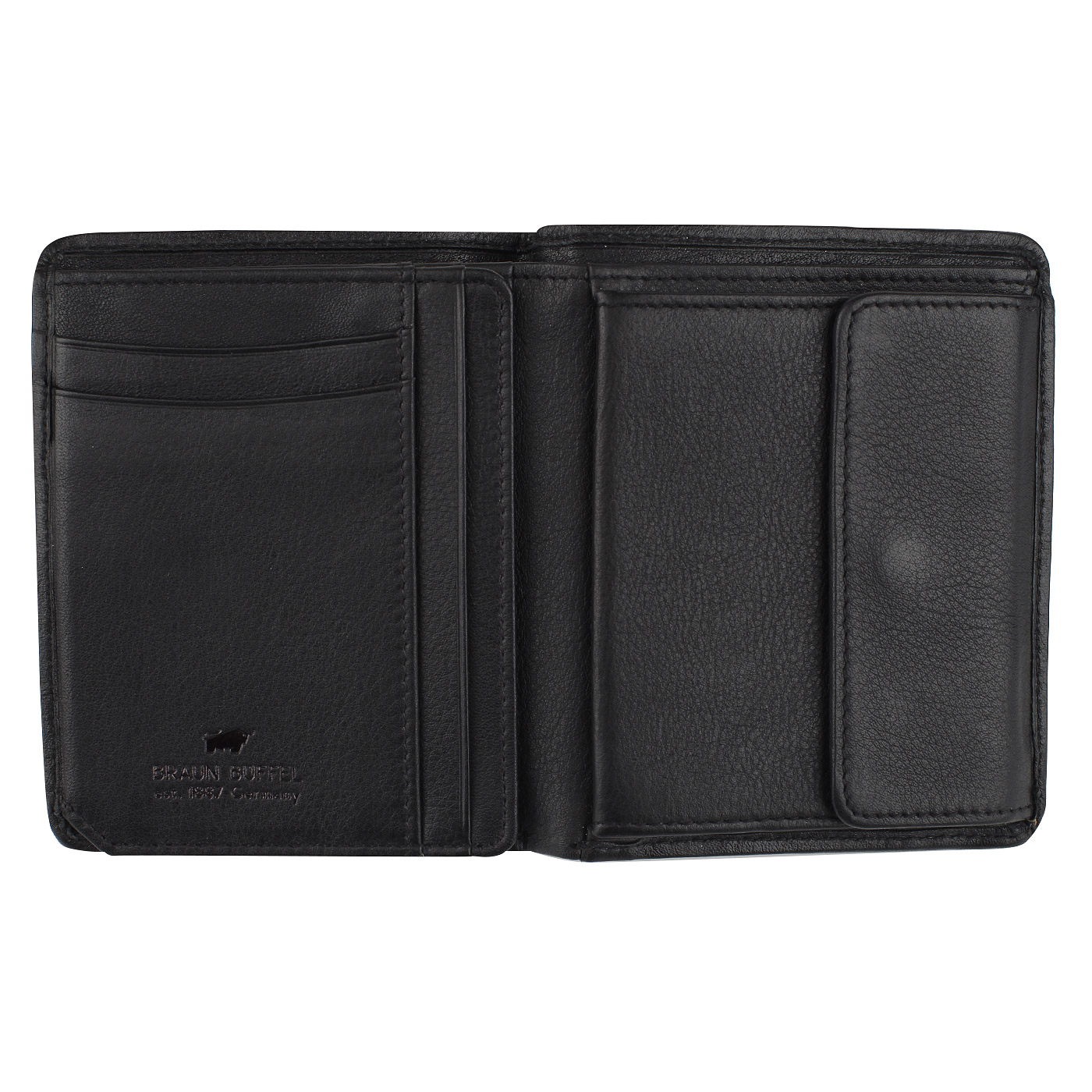 Черный кожаный кошелек Braun Buffel Miami