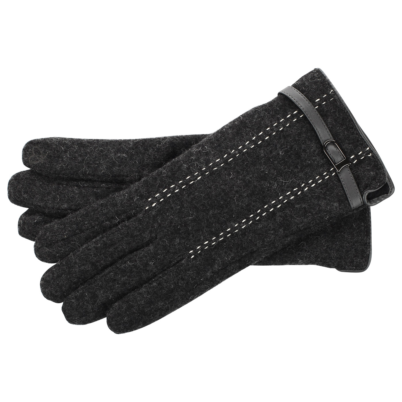 Pia Rossini Серые перчатки