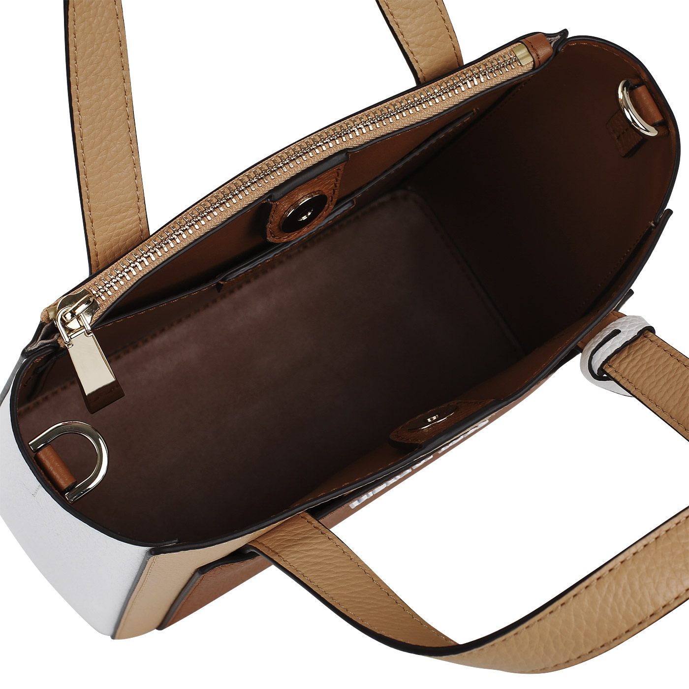 Кожаная сумка с плечевым ремешком Michael Kors Gemma