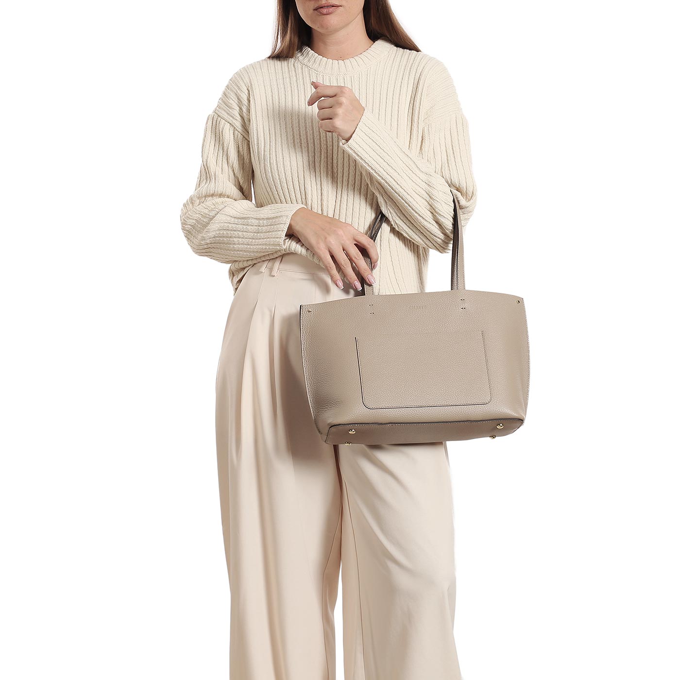 Кожаная сумка Chatte Marseille