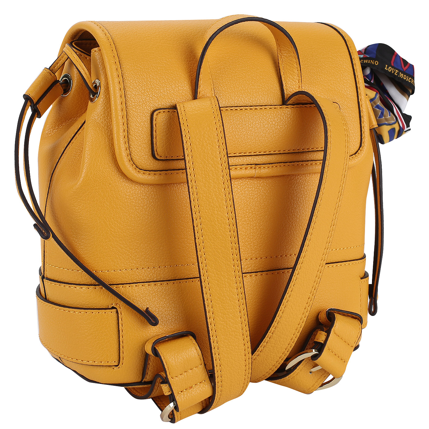 Рюкзак с платком Love Moschino Lettering LM