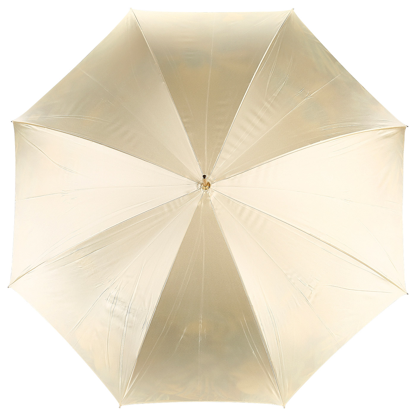 Зонт-трость бежевого цвета Pasotti 